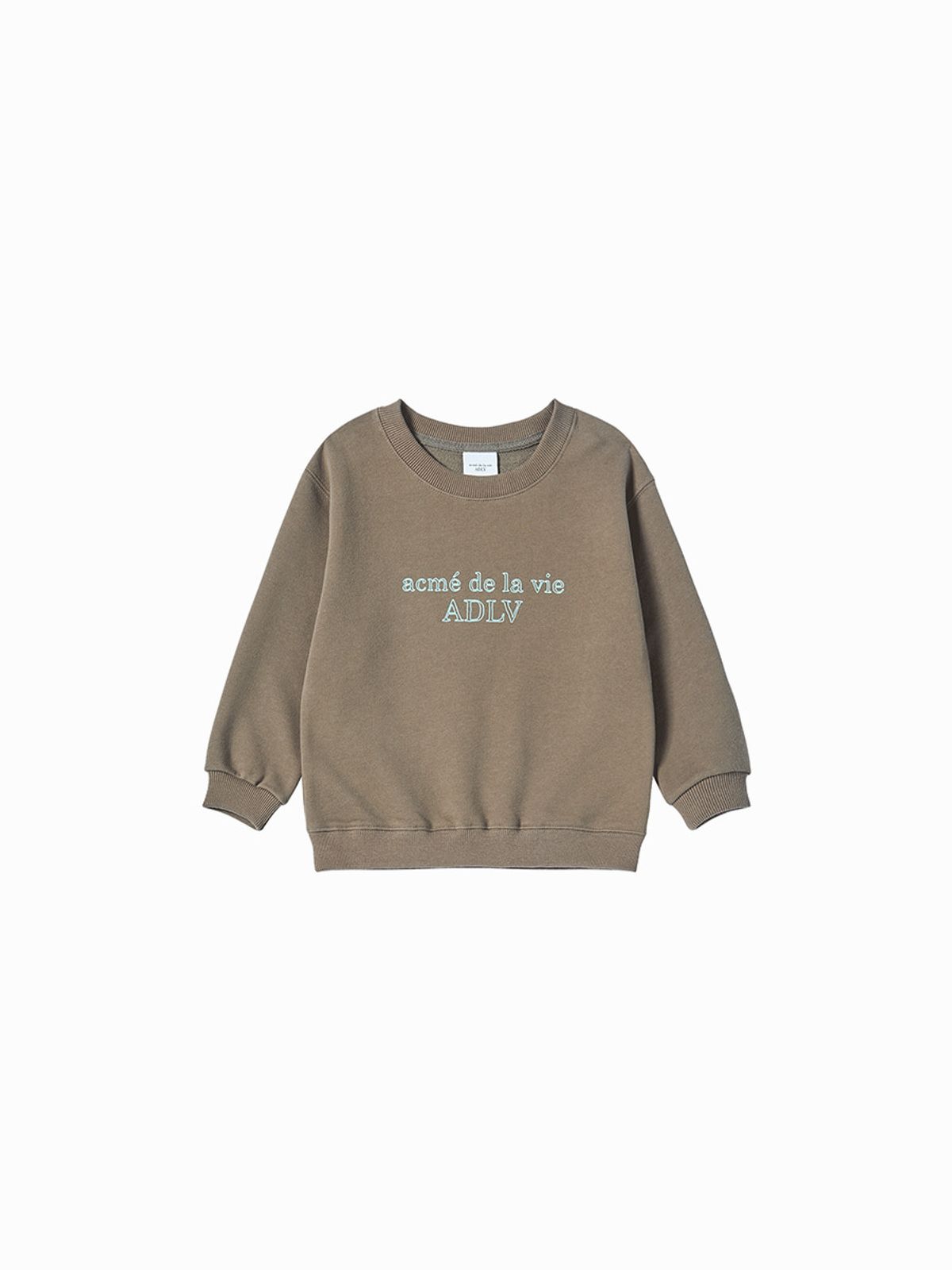 아크메드라비 키즈(acmedelaviekids) KIDS BORDER LINE BASIC LOGO SWEATSHIRT (4 COLOR)