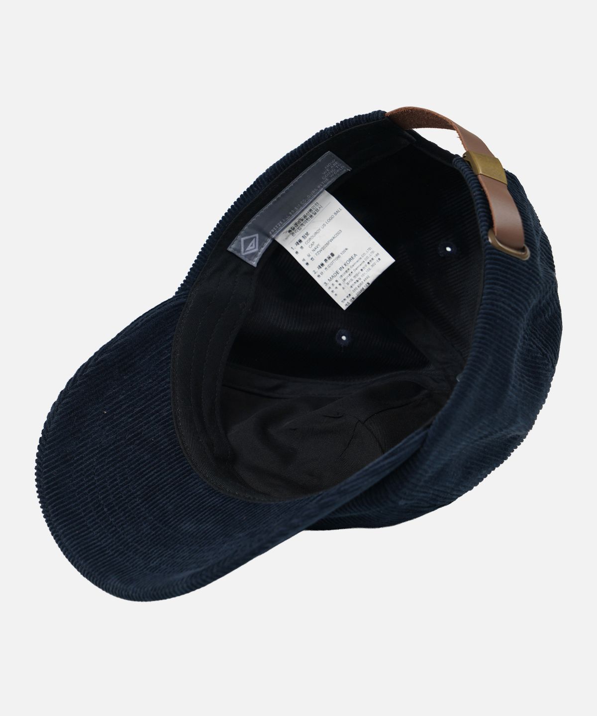 프리즘웍스(FRIZMWORKS) CORDUROY US LOGO BALL CAP _ NAVY
