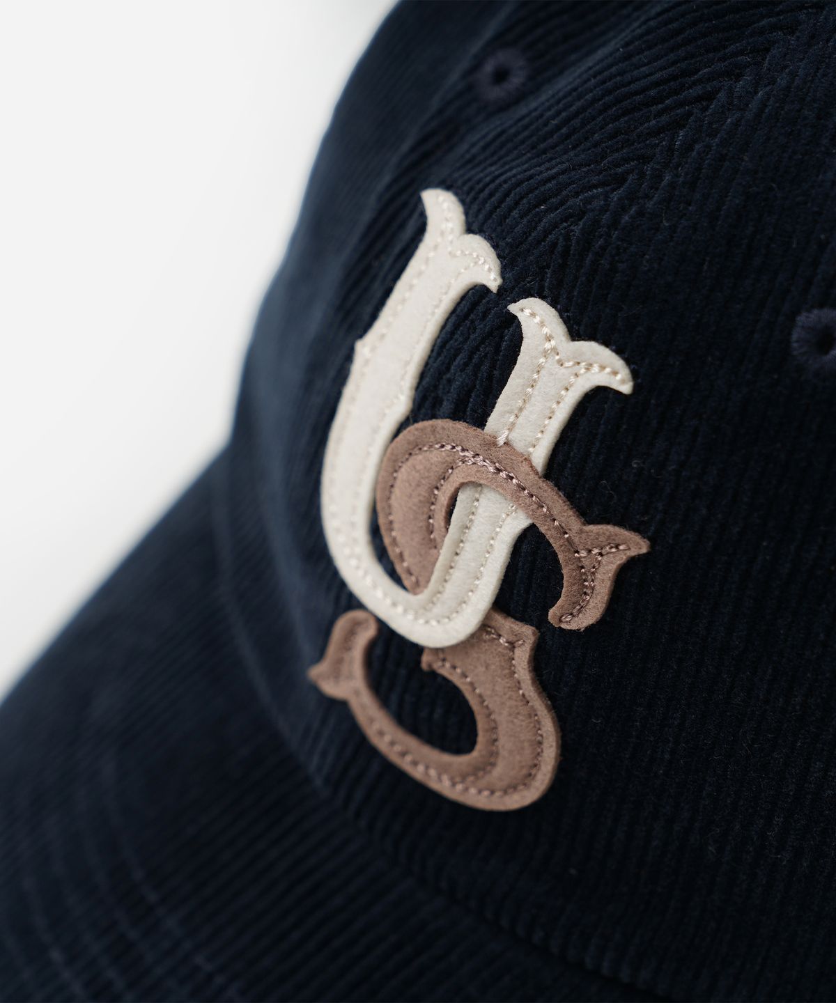 프리즘웍스(FRIZMWORKS) CORDUROY US LOGO BALL CAP _ NAVY