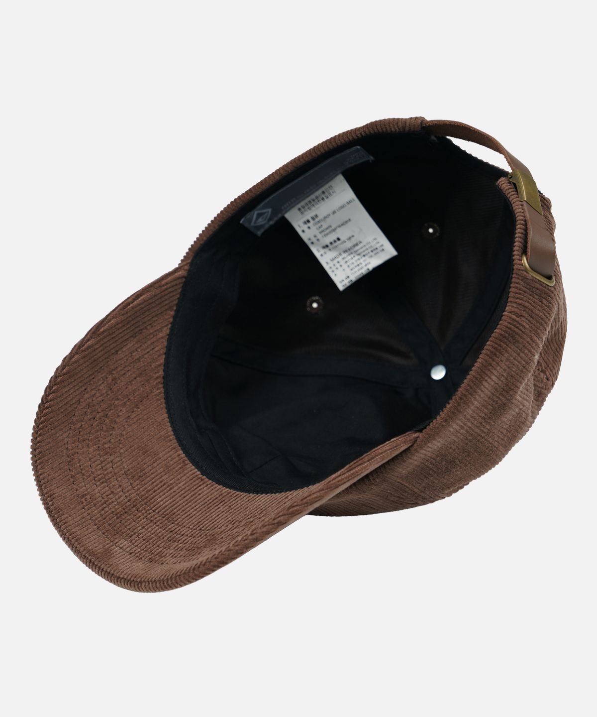 프리즘웍스(FRIZMWORKS) CORDUROY US LOGO BALL CAP _ BROWN
