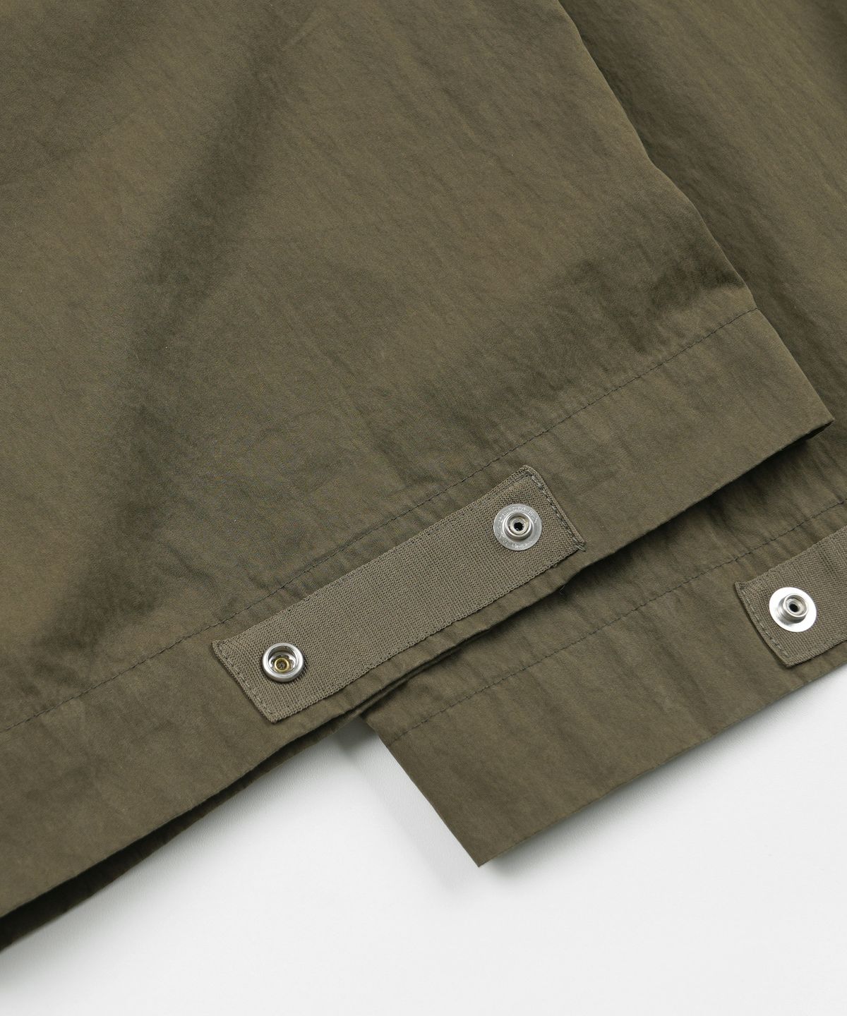 프리즘웍스(FRIZMWORKS) FOLD FATIGUE WIDE PANTS _ OLIVE