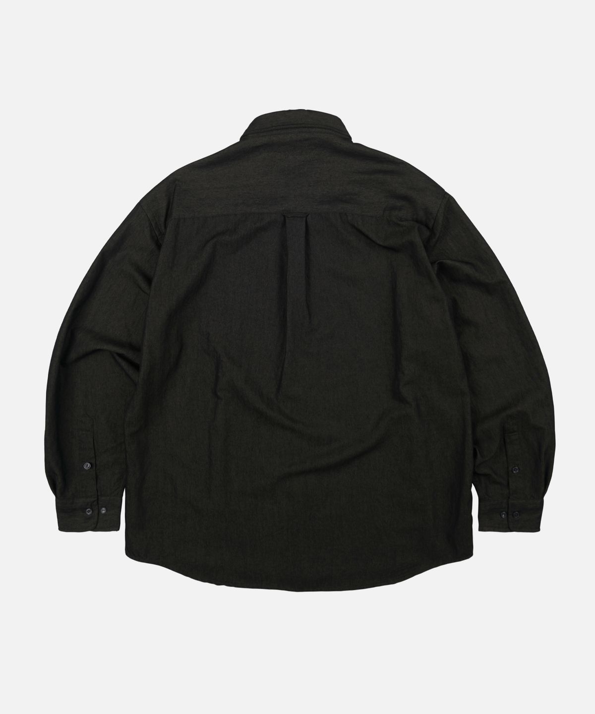 프리즘웍스(FRIZMWORKS) TWO TONE RELAXED SHIRT 002 _ BLACK BROWN