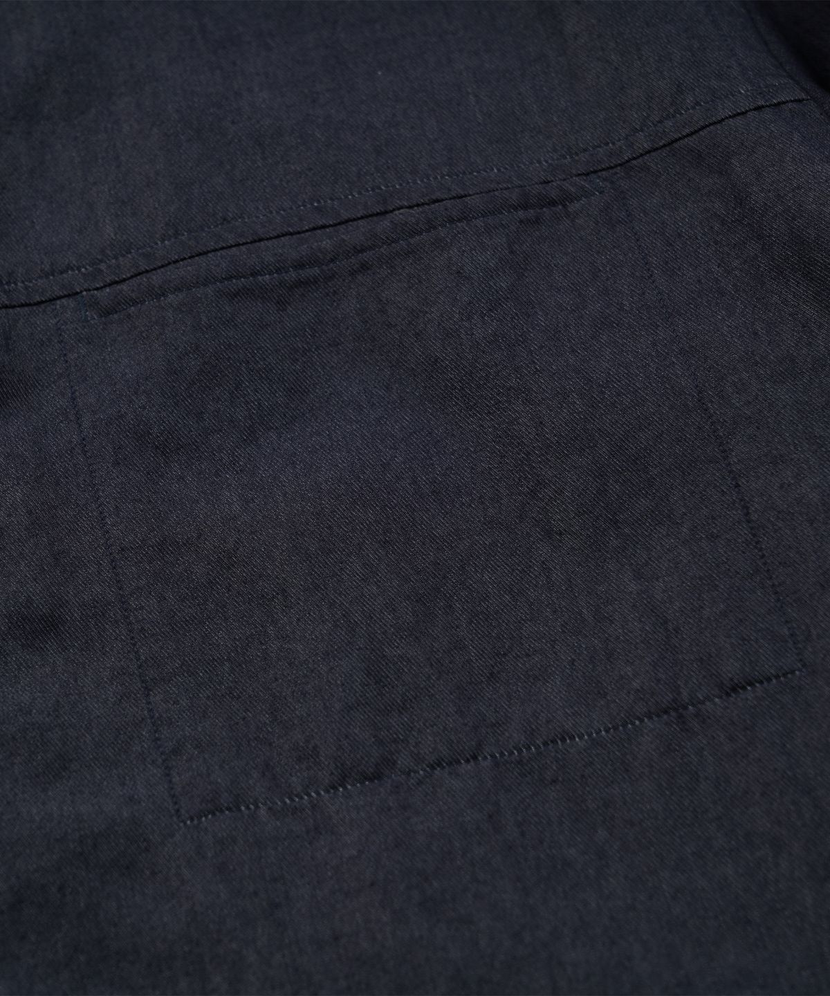 프리즘웍스(FRIZMWORKS) TWO TONE RELAXED SHIRT 002 _ INDIGO