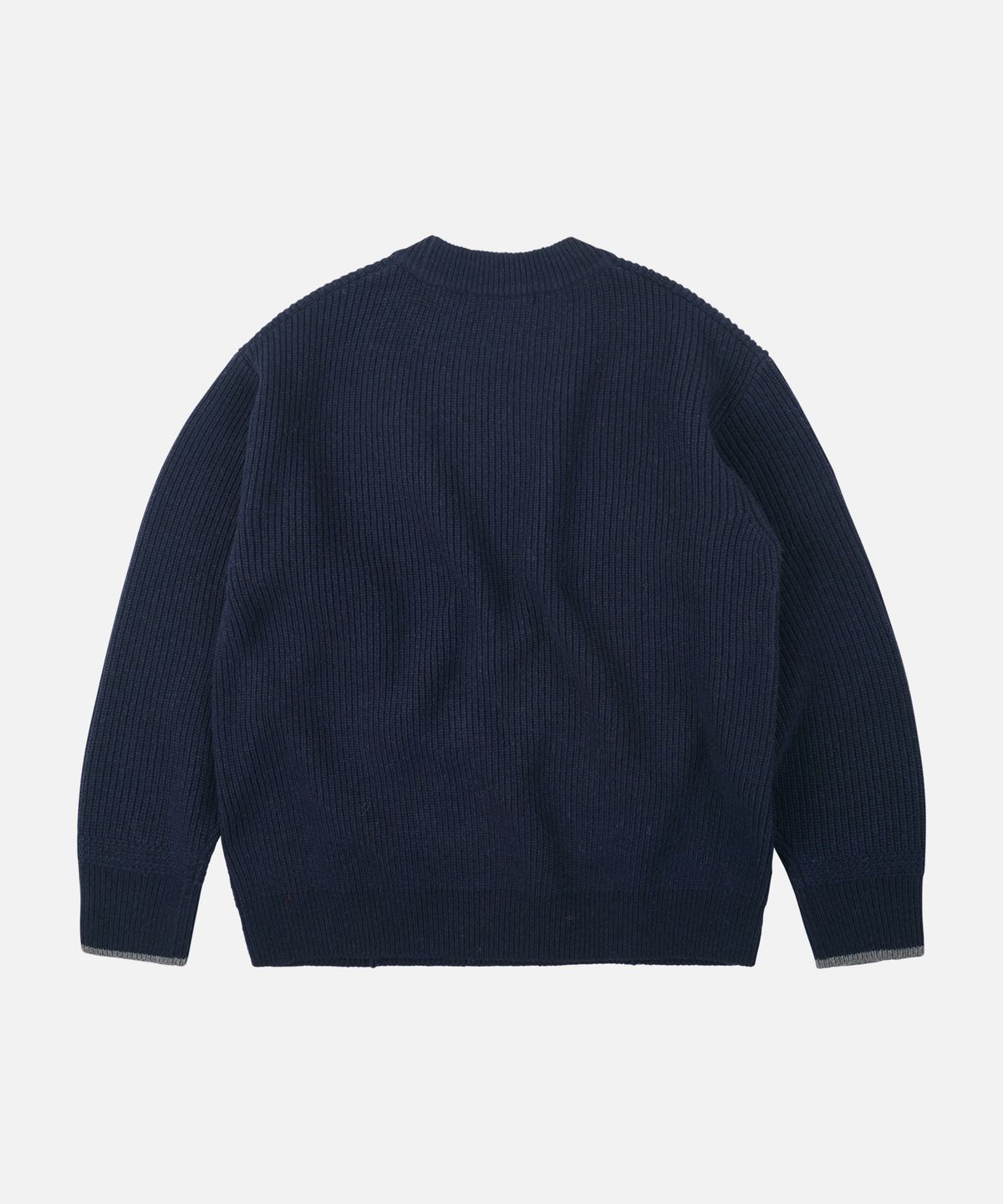 프리즘웍스(FRIZMWORKS) KANGAROO ROUND PULLOVER KNIT _ NAVY
