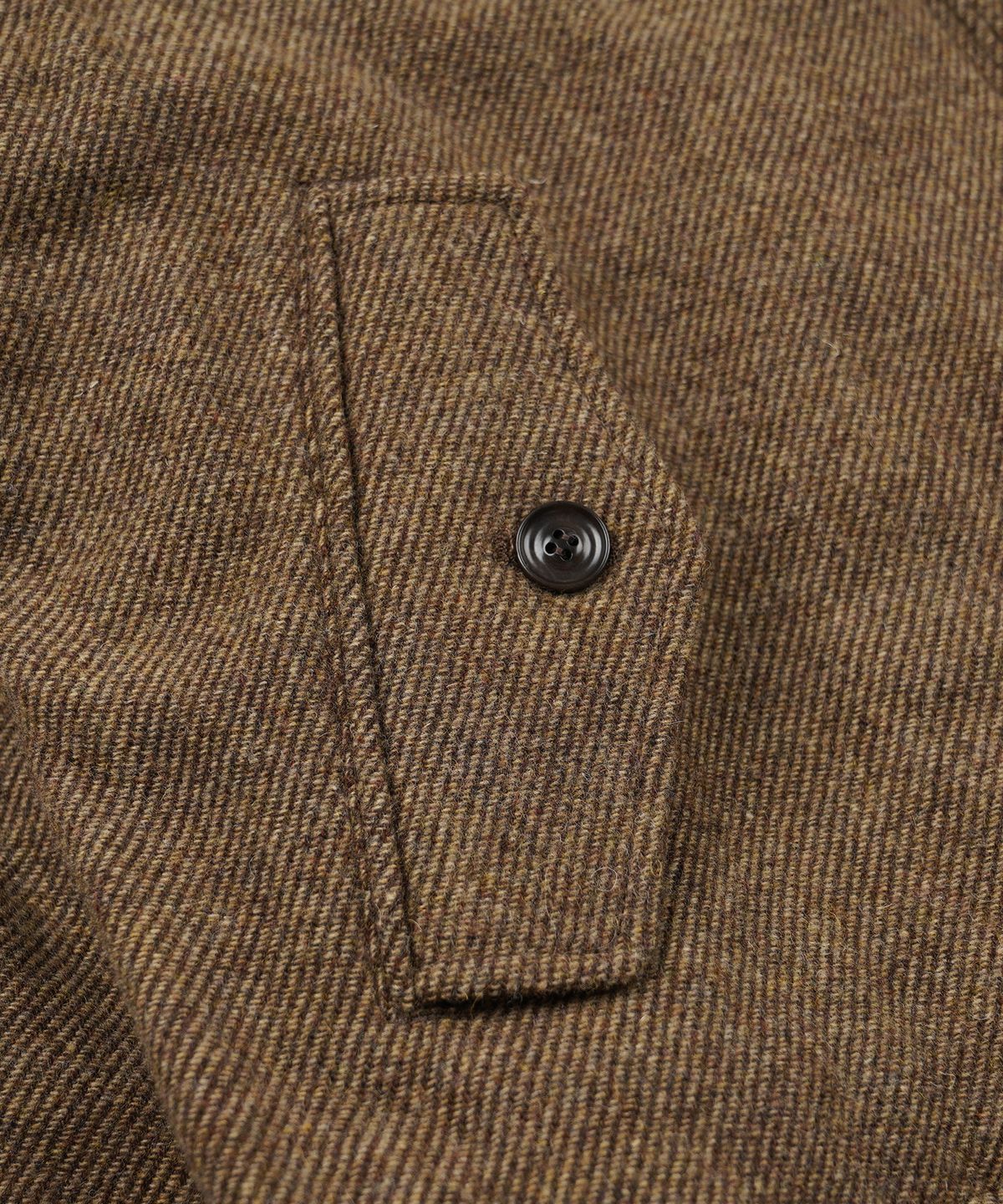 프리즘웍스(FRIZMWORKS) WOOL HARRINGTON JACKET _ BROWN
