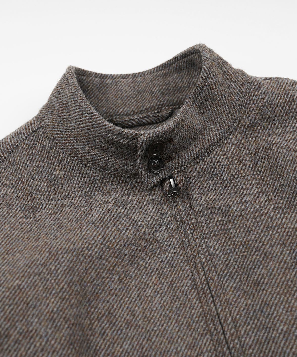 프리즘웍스(FRIZMWORKS) WOOL HARRINGTON JACKET _ GRAY