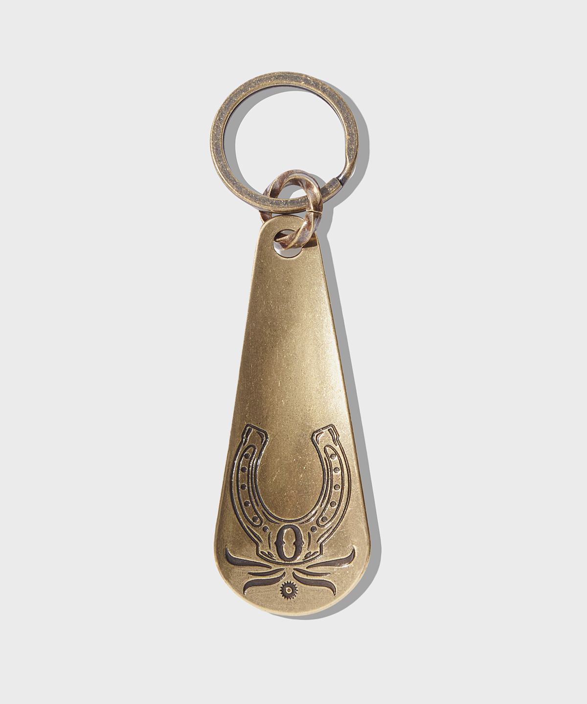 아웃스탠딩(OUTSTANDING) OSTD BRASS SHOEHORN KEYRING_BRASS