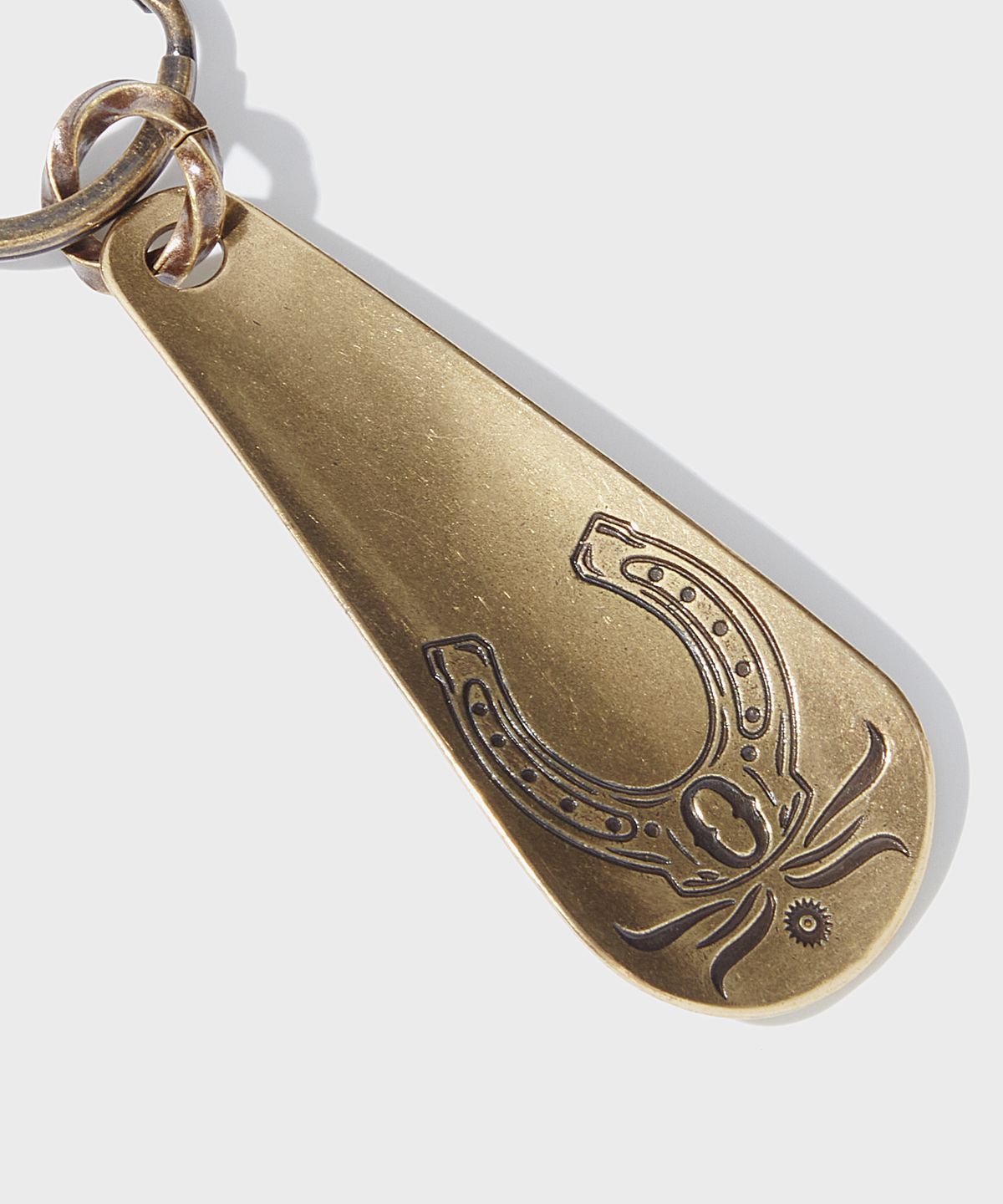 아웃스탠딩(OUTSTANDING) OSTD BRASS SHOEHORN KEYRING_BRASS