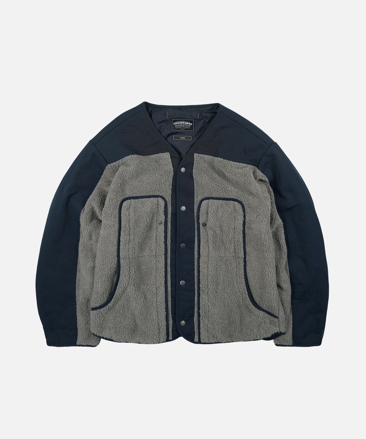 프리즘웍스(FRIZMWORKS) SMOCK HOODED PARKA 002 _ NAVY