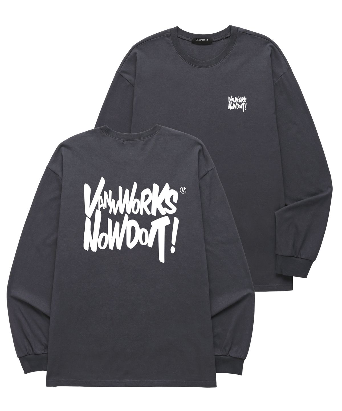 밴웍스(VANNWORKS) NOW DOIT 롱슬리브 (VLS0082) 차콜
