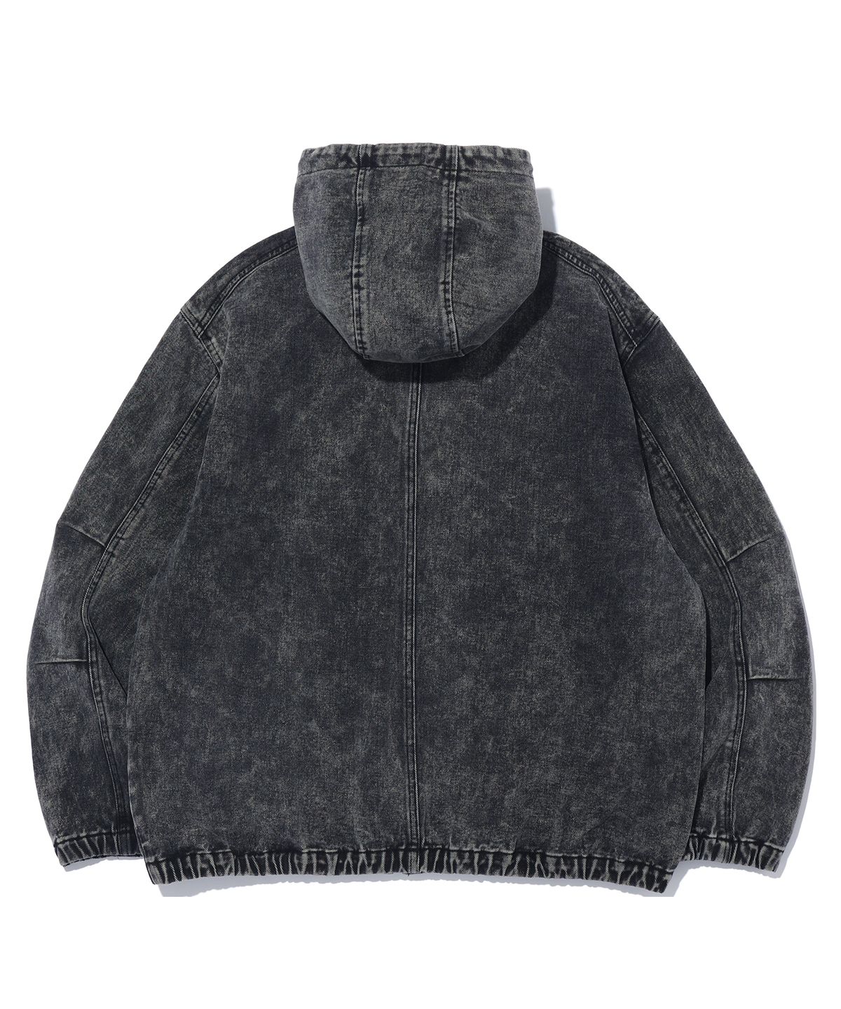 어노이드(ANNOYED) 브러쉬 데님 후드 집업 LQ1JU013_GREY