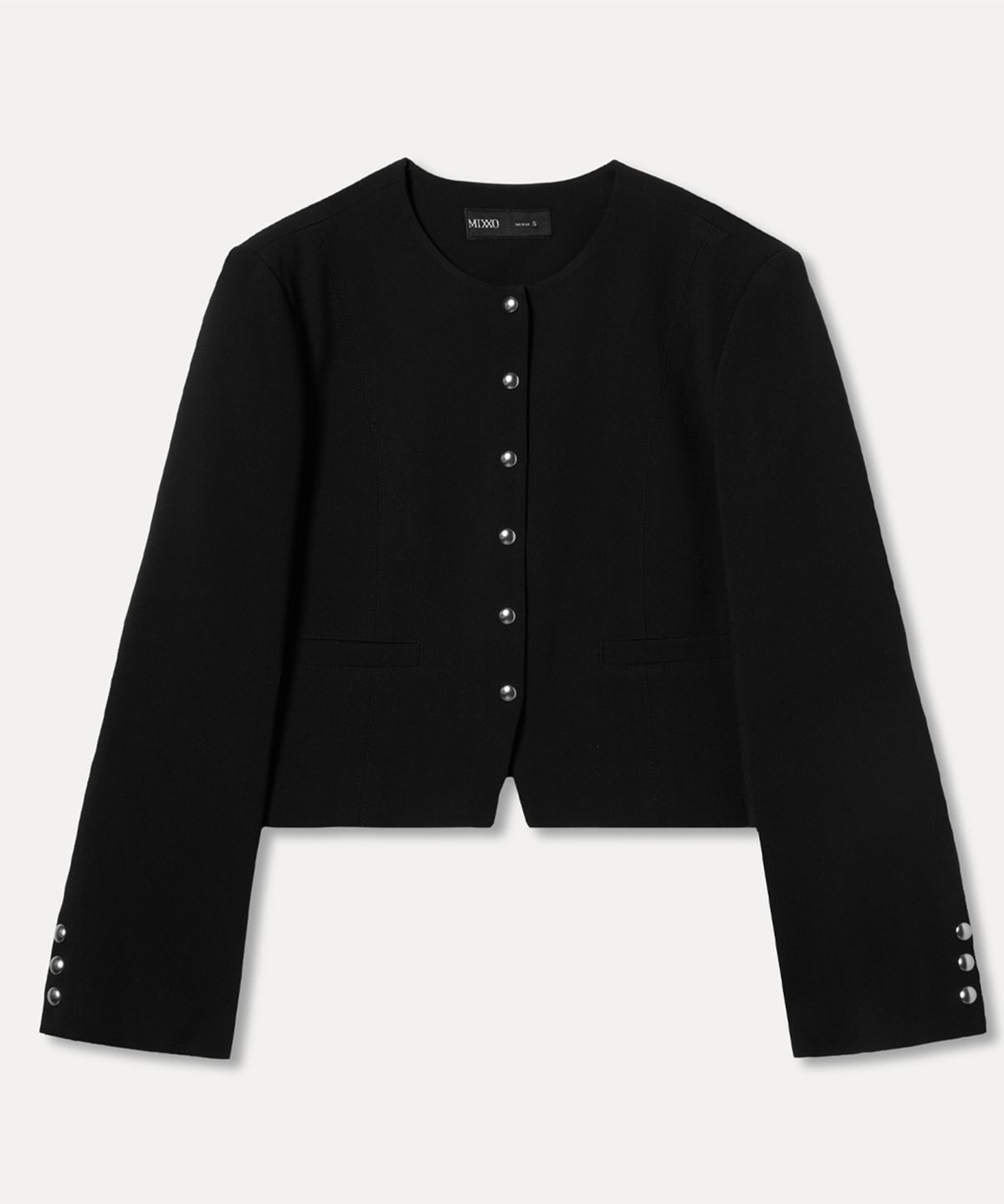 미쏘(MIXXO) 스냅여밈자켓_MIWJKFT51B