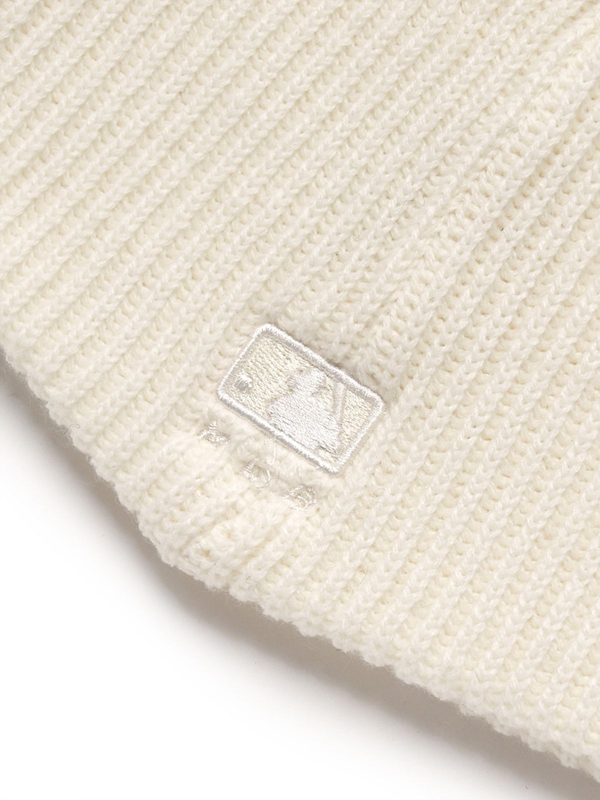 엠엘비 키즈(MLB KIDS) 여아 골지 노립 비니 NY (Cream)