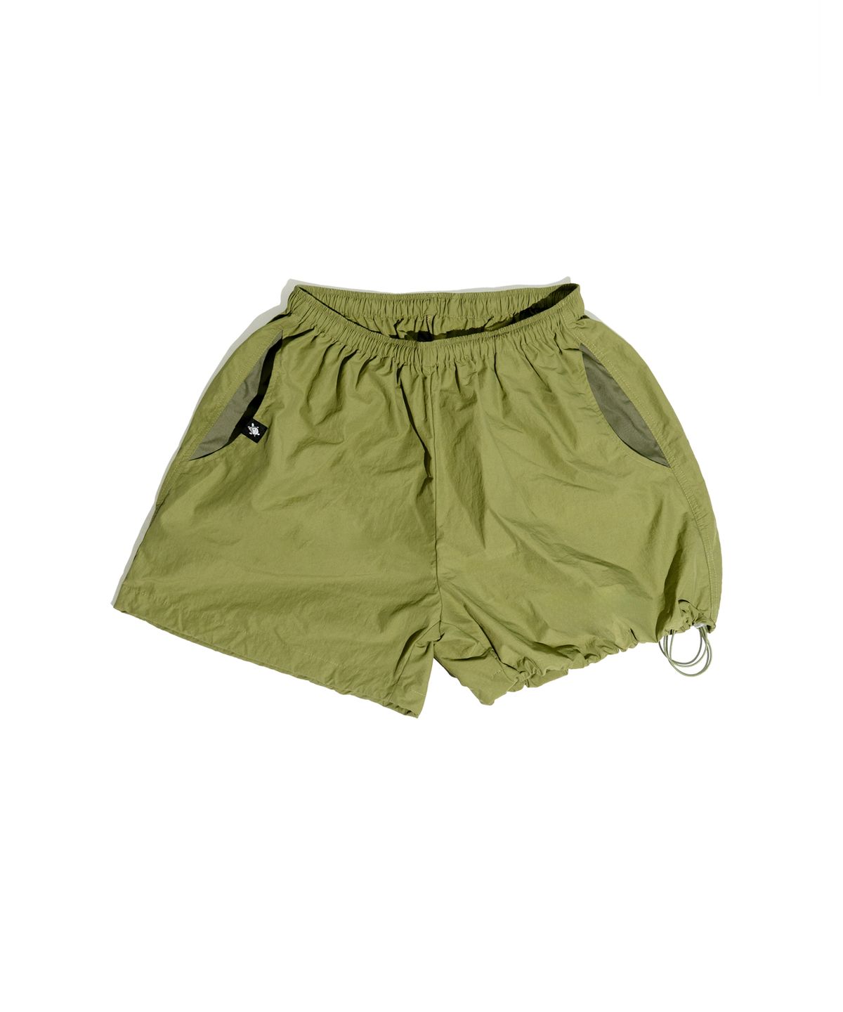 와일(WHILE) 스트링 투웨이 클라이밍팬츠 여름 등산복 반바지 (OLIVE GREEN)