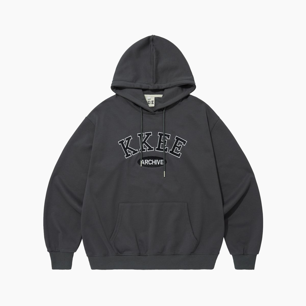 케이케이이이이(KKEEE) KKEE 시그니처 오버핏 후드티(4 color)
