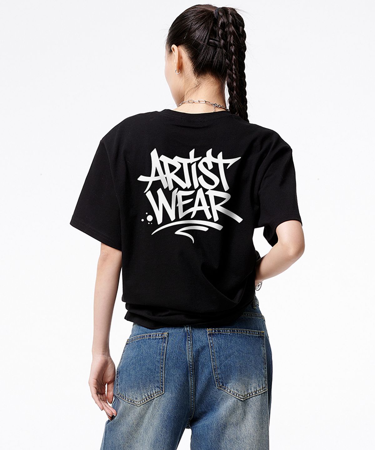 아티스트웨어(ARTISTWEAR) [ATW] 태깅로고 반팔티
