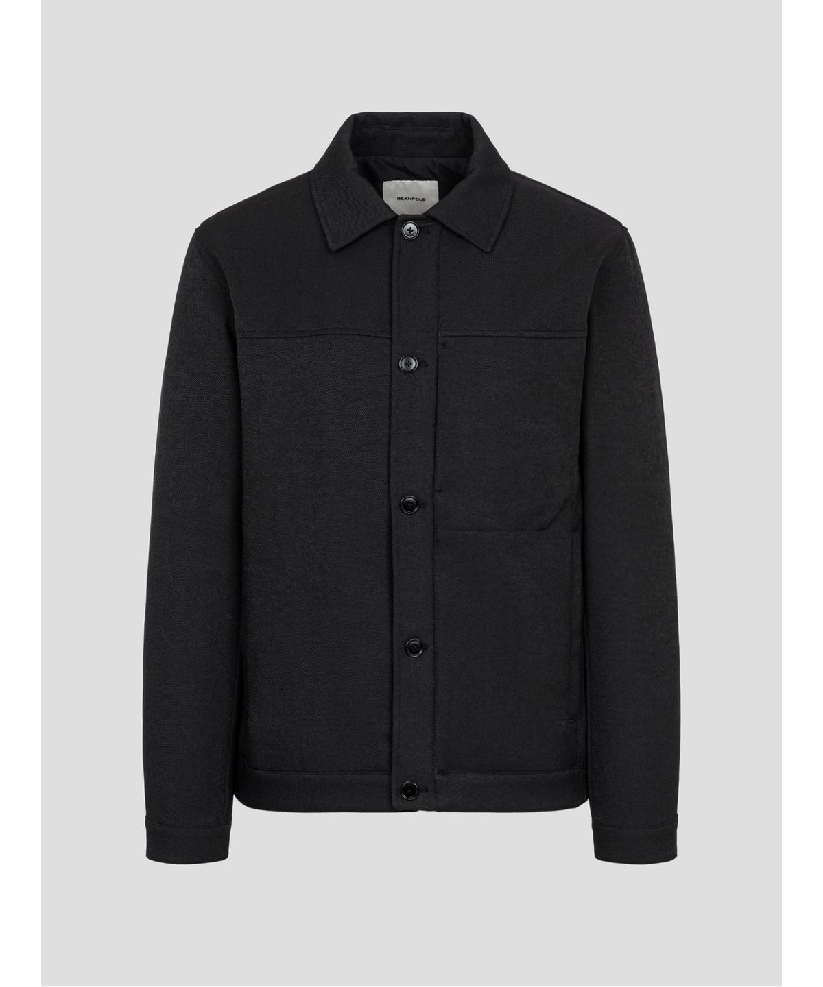 빈폴 멘(BEANPOLE MEN) 트윌 밴딩 트러커 재킷  블랙