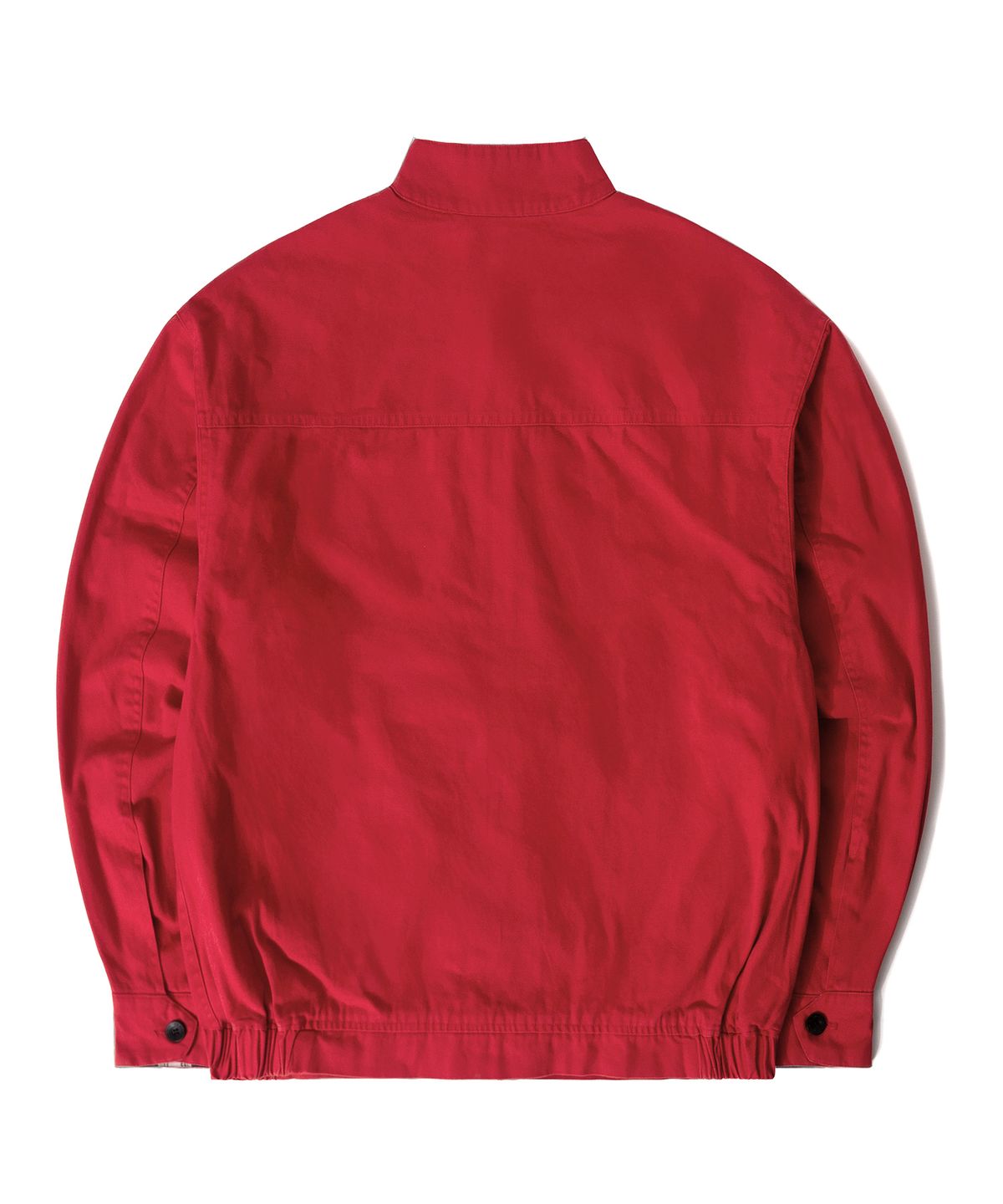 큐티에잇 가먼츠(QT8 GARMENTS) LB Washed Oxford Harrington Jacket (Red)