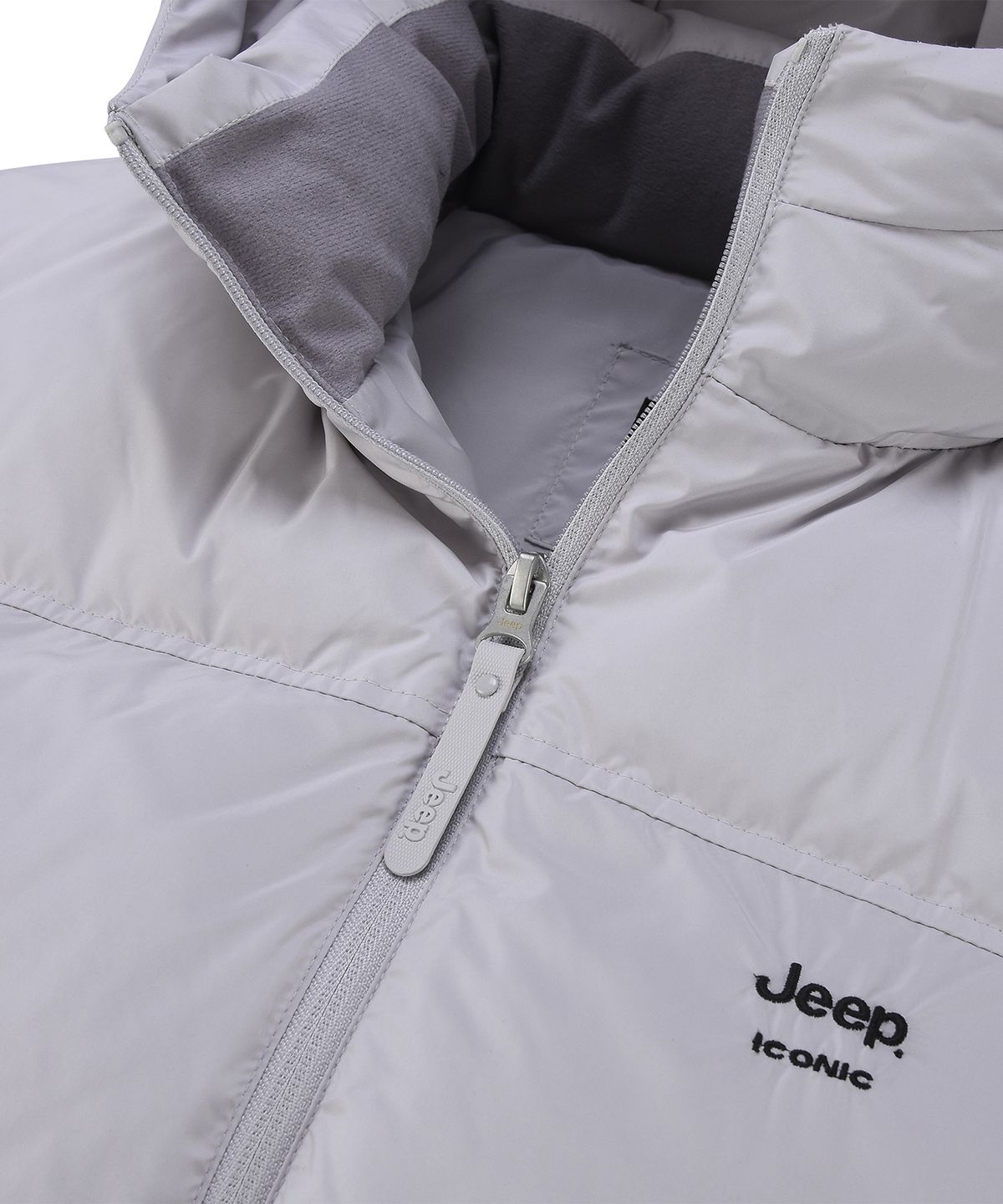 지프키즈(JEEPKIDS) 컴패스 와펜 후드 솔라볼패딩(KQ5JPU492LR)