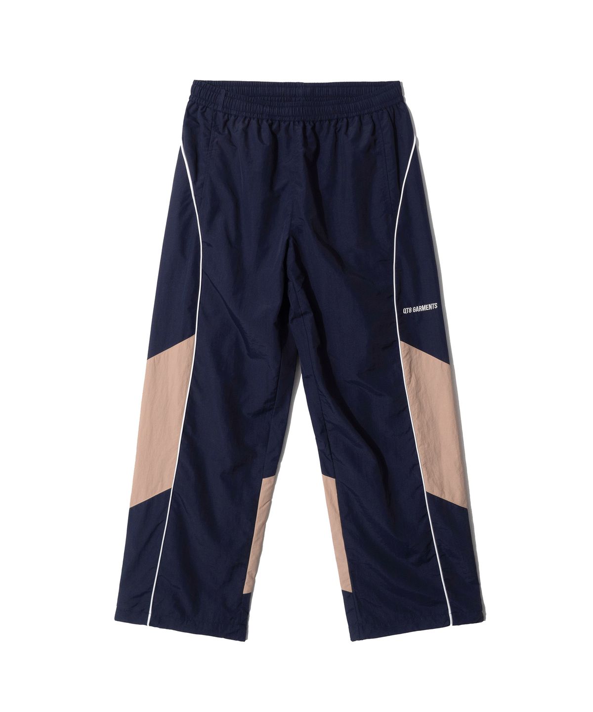 큐티에잇 가먼츠(QT8 GARMENTS) LB Track Pants (Navy/Beige)