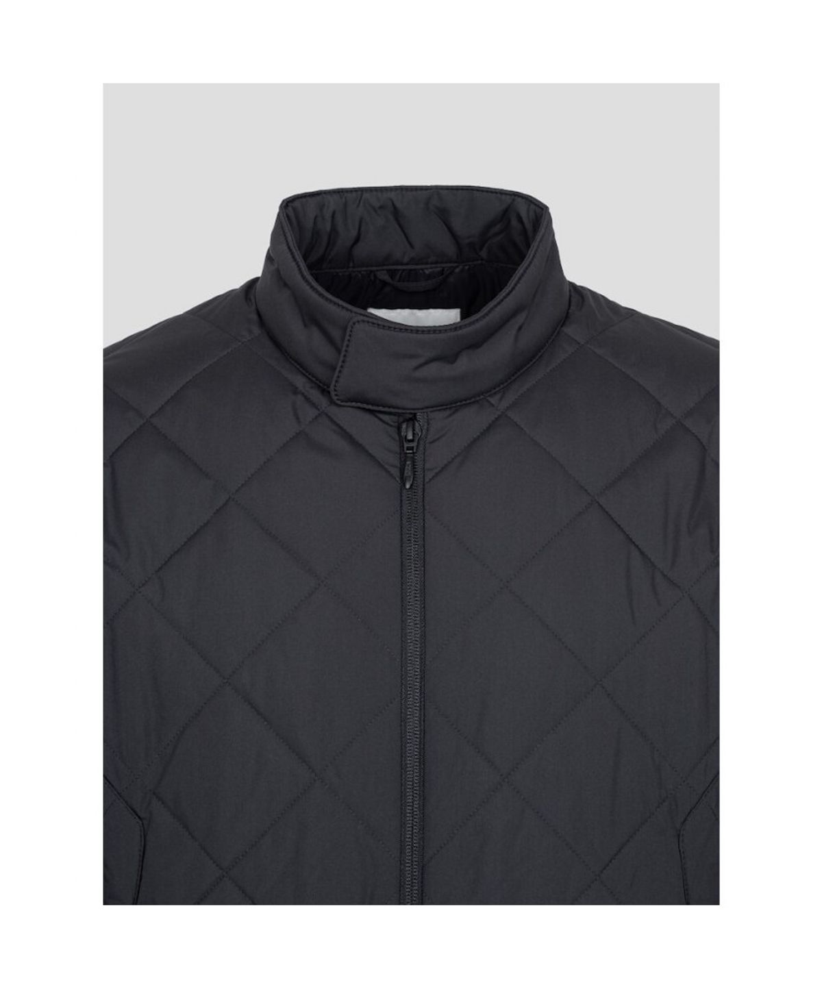 빈폴 멘(BEANPOLE MEN) 모던 다이아퀼팅 해링턴 재킷  블랙