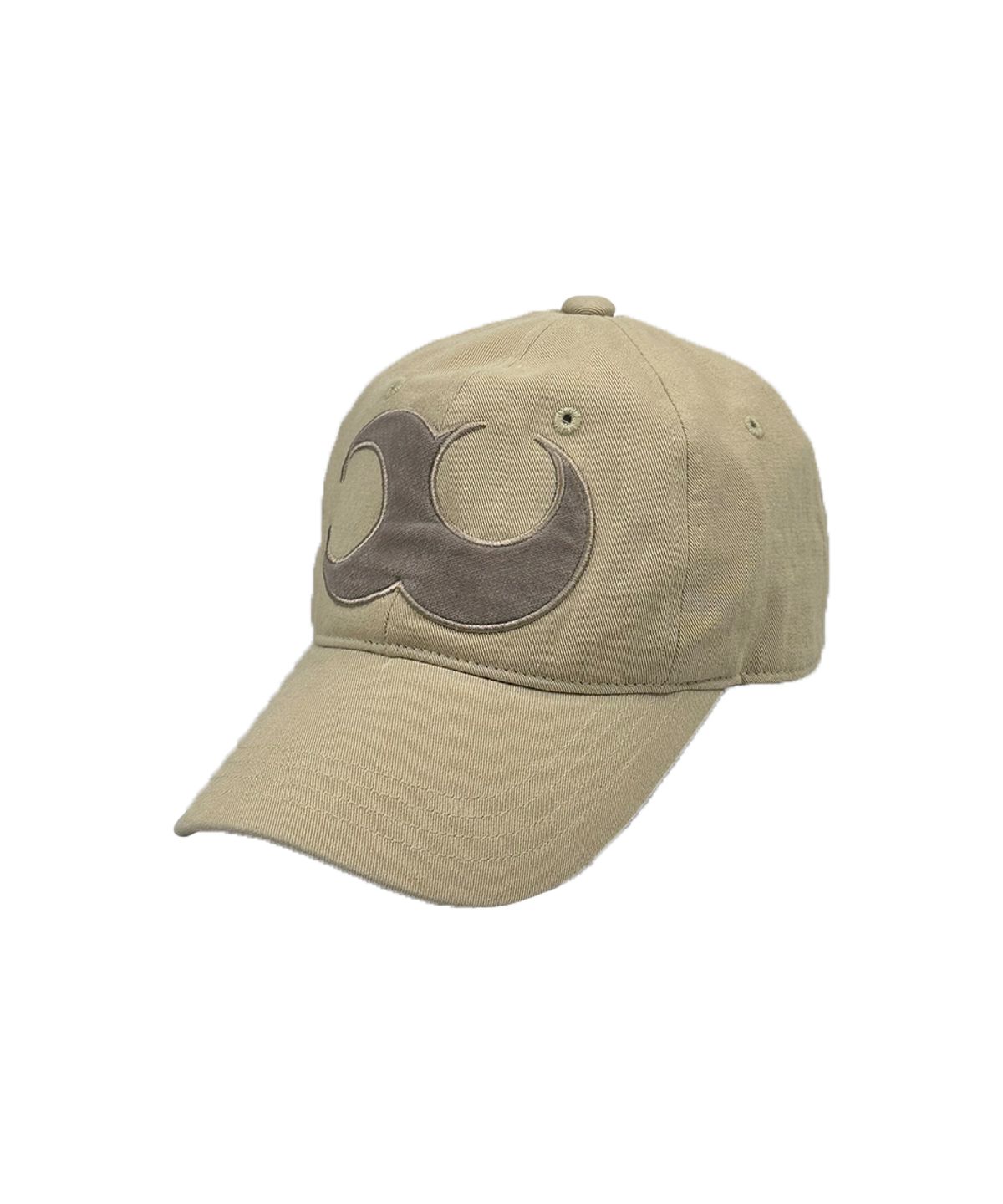 이유(YEEU) BASIC LOGO WASHED BALL CAP [BEIGE]