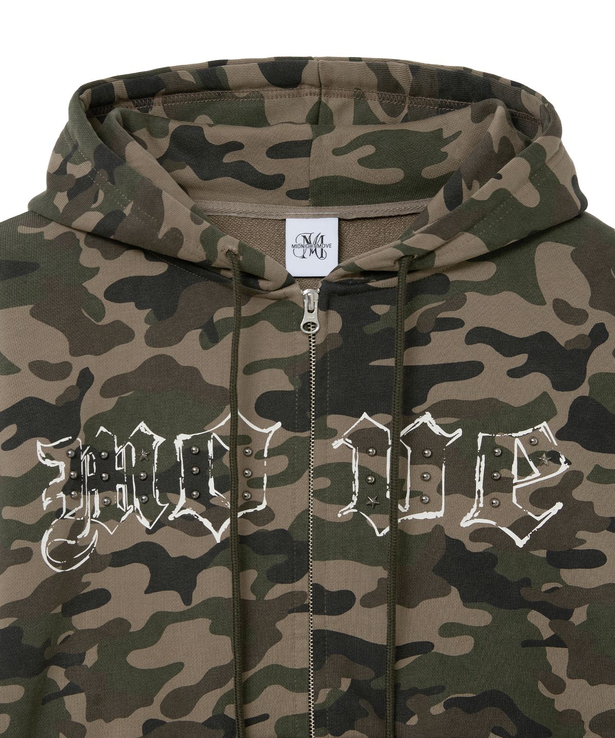 미드나잇 무브(MIDNIGHT MOVE) move hood zip up (khaki)