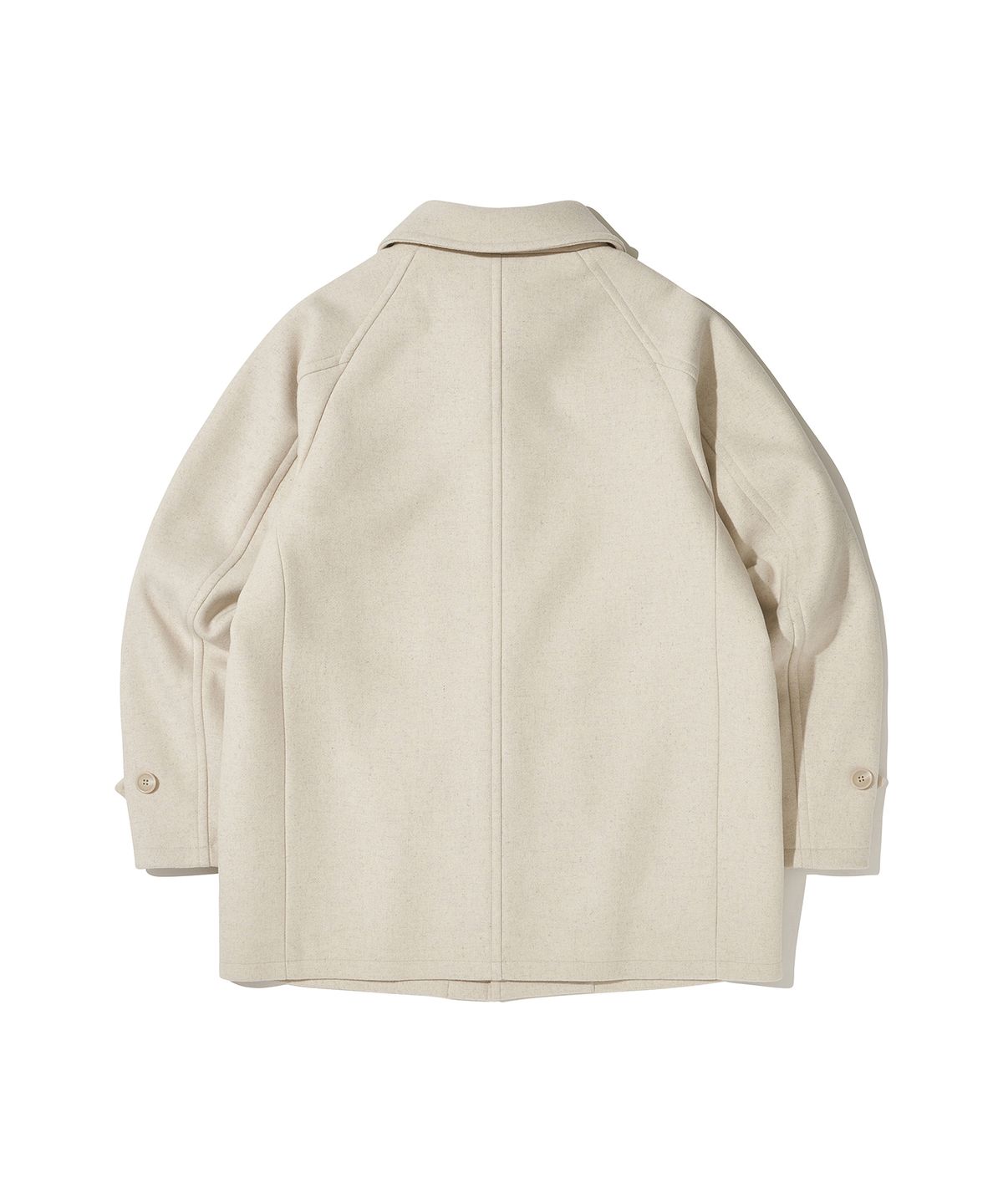 어반디타입(URBANDTYPE) 보스턴 울 발마칸 하프 코트_오트밀