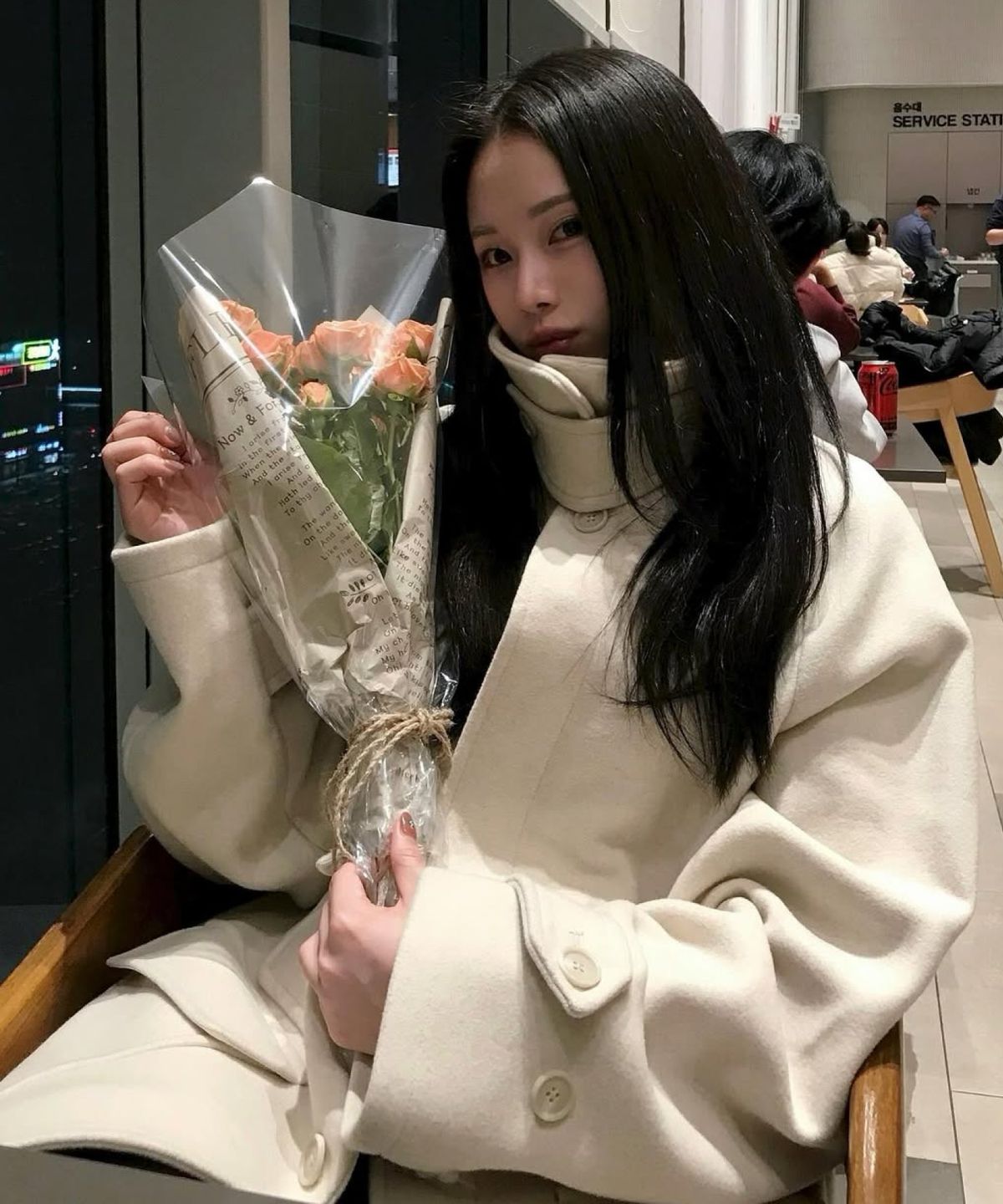 어반디타입(URBANDTYPE) 보스턴 울 발마칸 하프 코트_오트밀