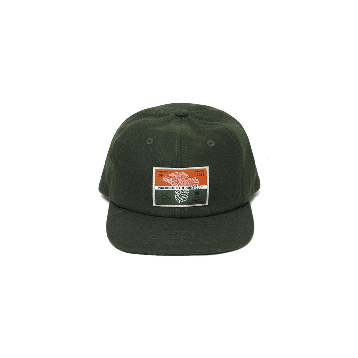 말본 골프(MALBON GOLF) [HUNT CLUB] 헌트클럽 스냅백 KHAKI