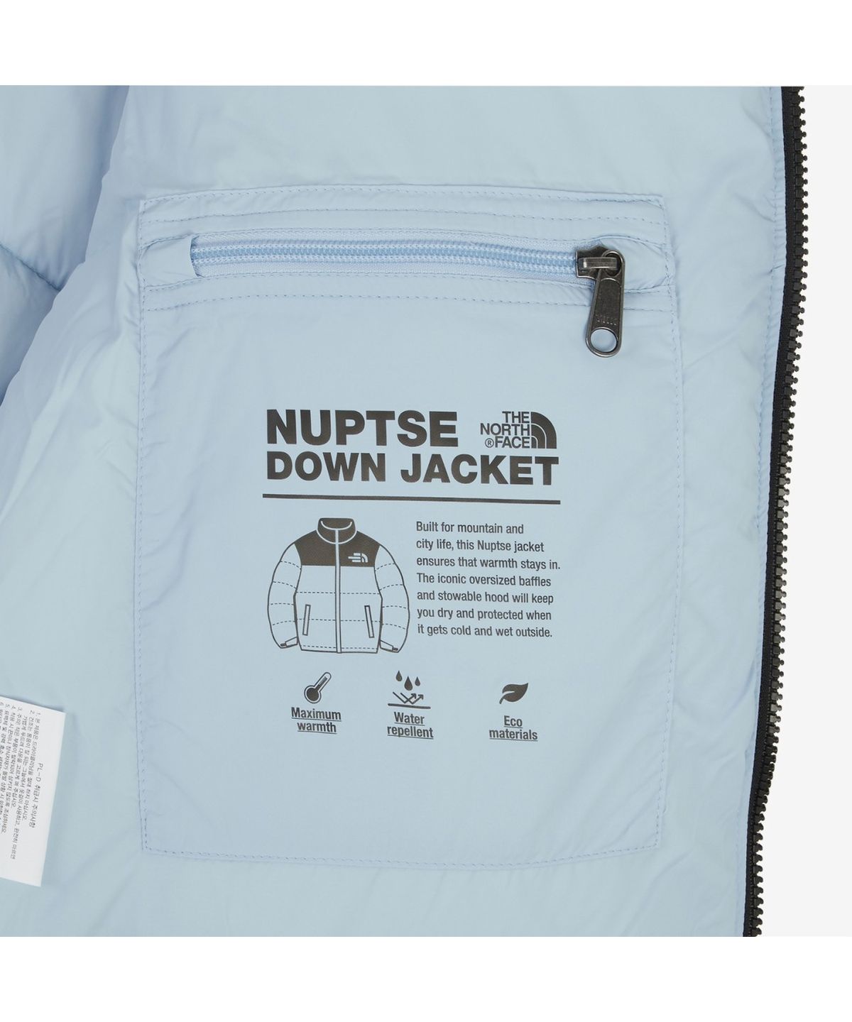 노스페이스(THE NORTH FACE) NJ1DR65E 남성 1996 레트로 눕시 자켓 LIGHT_BLUE