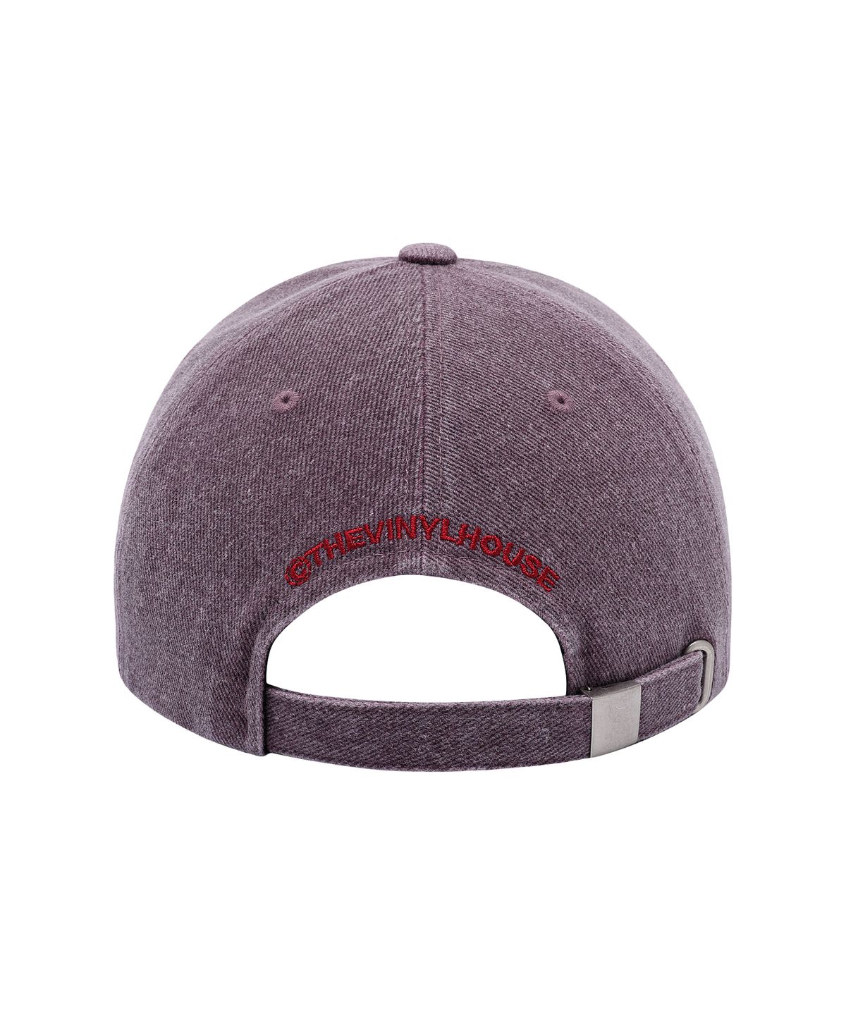 더바이닐하우스(THEVINYLHOUSE) SQUARE PATCH BALL CAP PURPLE