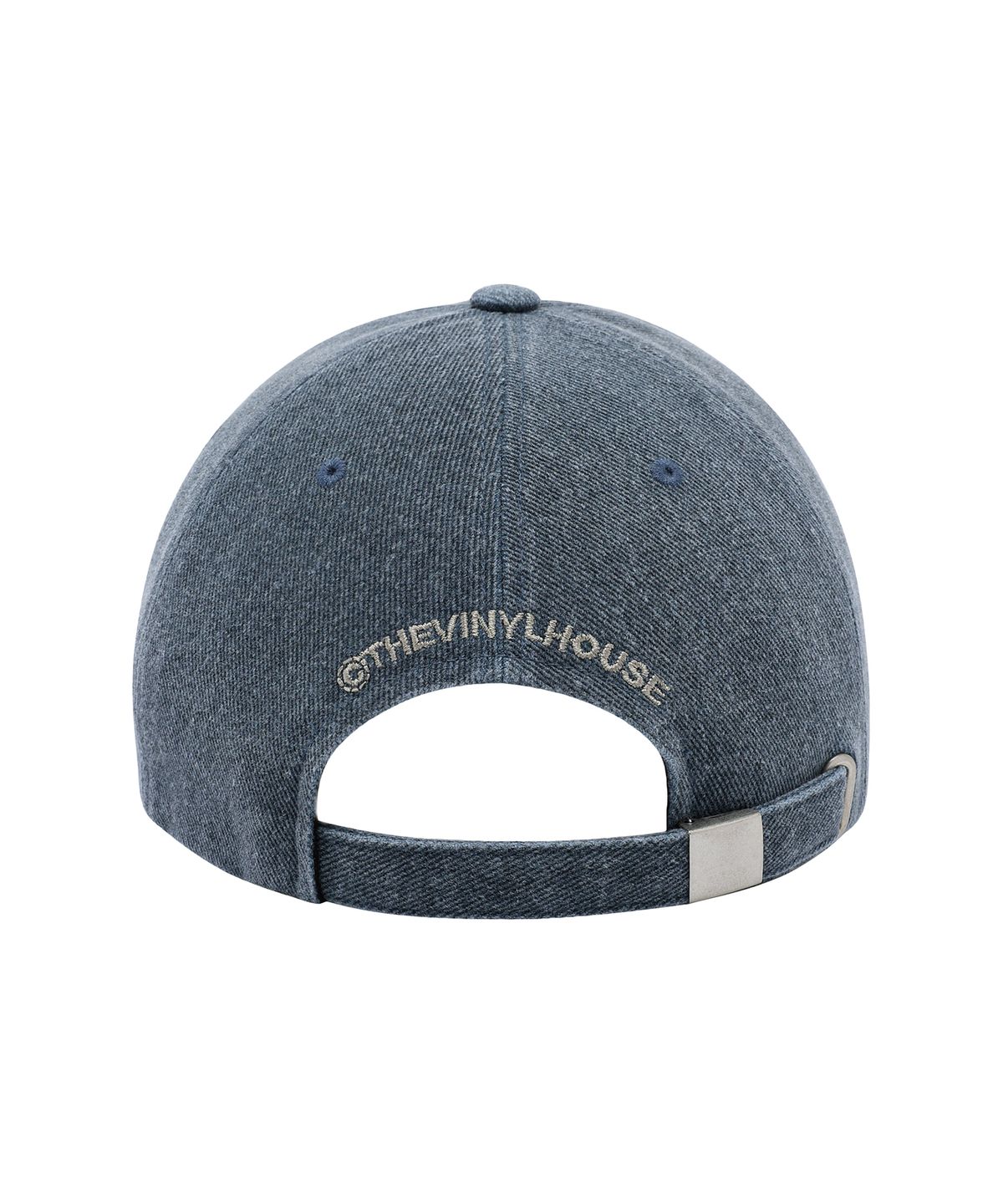 더바이닐하우스(THEVINYLHOUSE) SQUARE PATCH BALL CAP BLUE