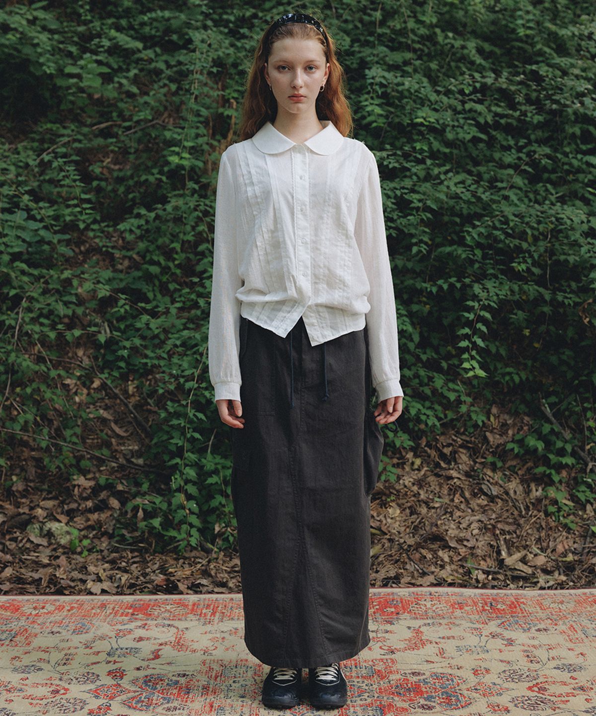 프리터(FRITUR) The KYOTO Cargo Skirt 2Color_F253SK01