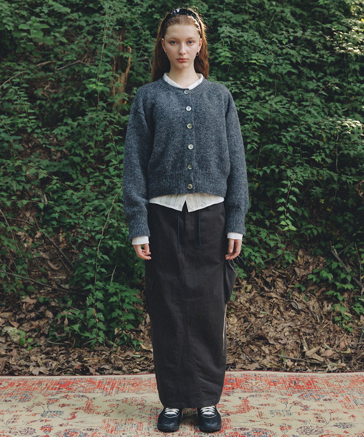 프리터(FRITUR) The KYOTO Cargo Skirt 2Color_F253SK01