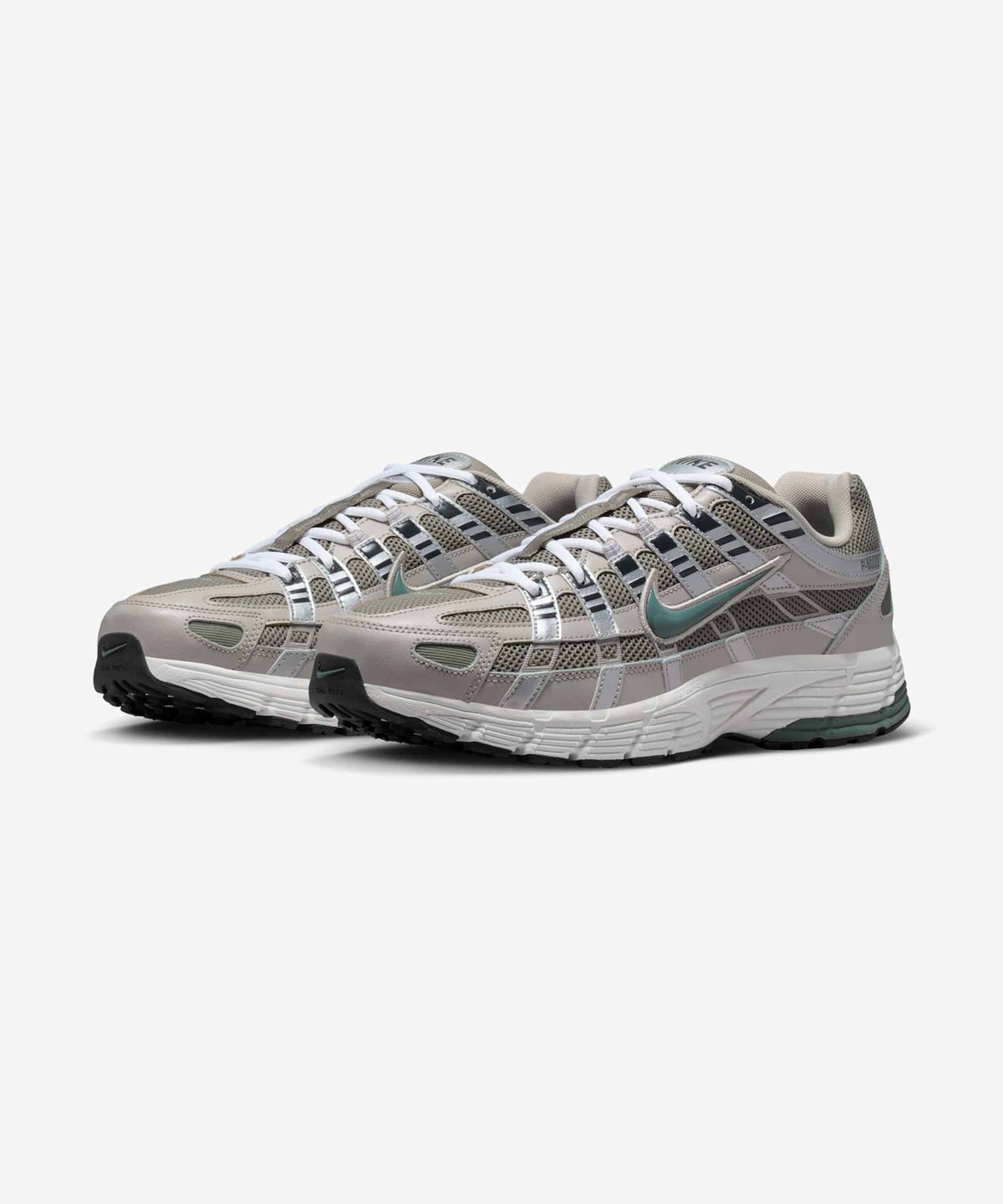 나이키(NIKE) P-6000 M - 크림 II:앤트러사이트:메탈릭 실버:클레이 그린 / CD6404-203