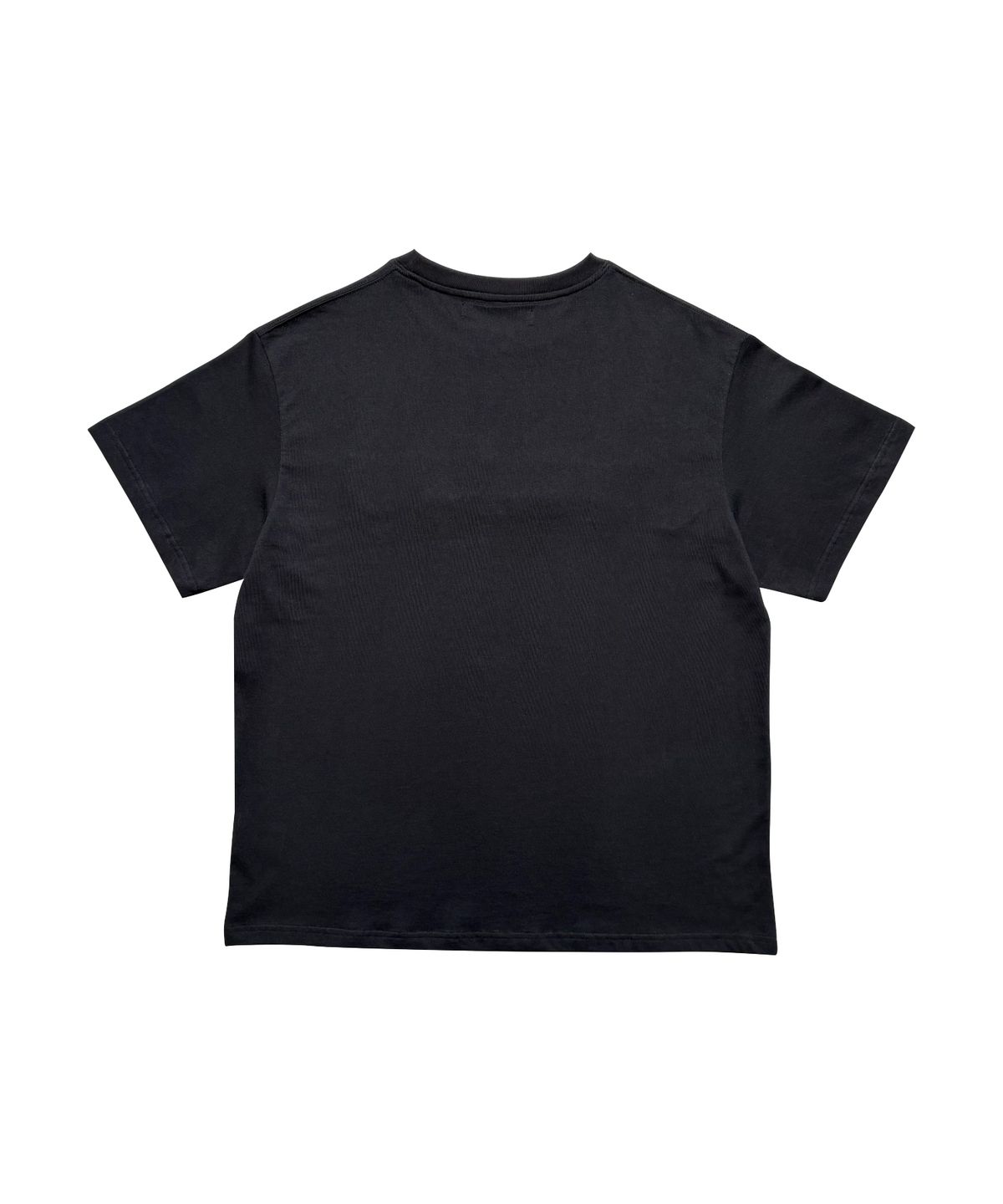 이유(YEEU) LEOPARD APPLIQUE T-SHIRT [BLACK]