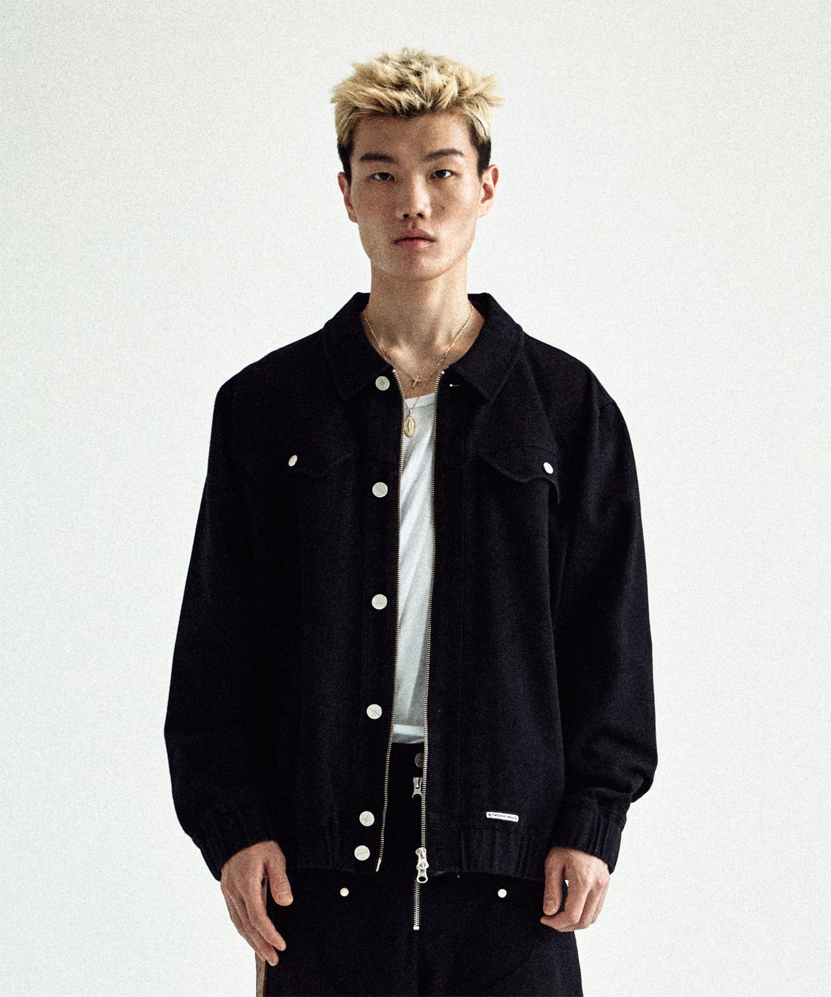 더바이닐하우스(THEVINYLHOUSE) WESTERN WORK JACKET BLACK