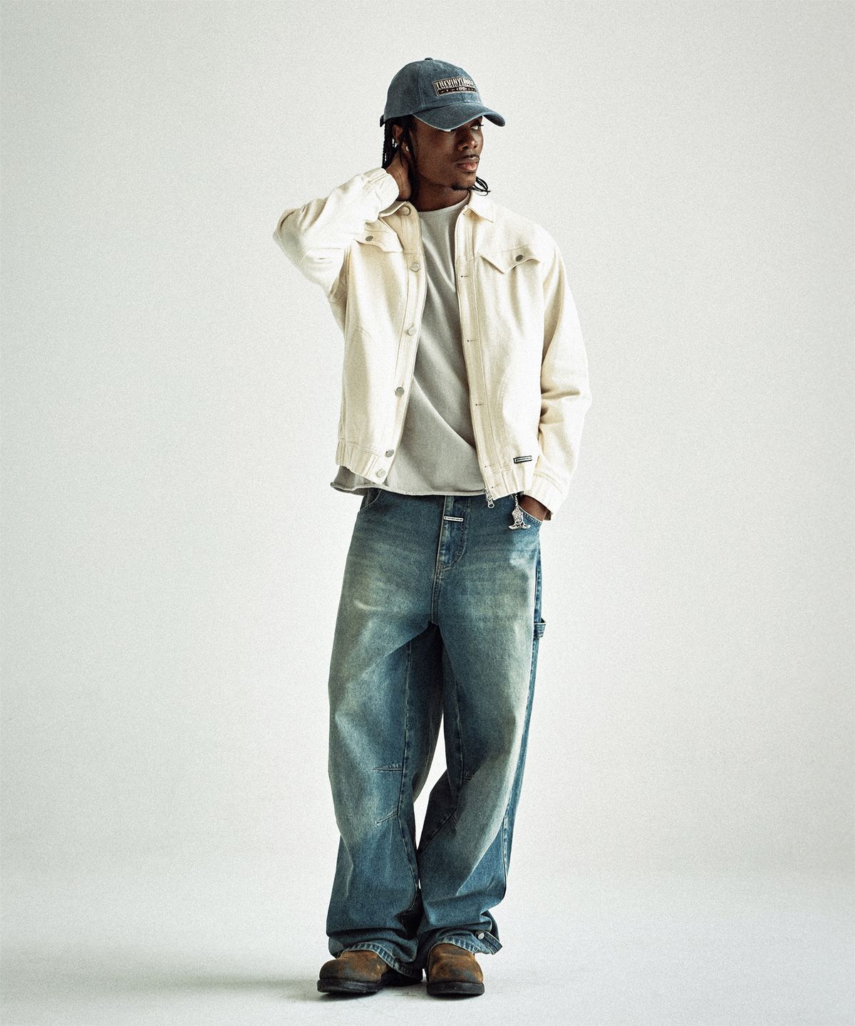 더바이닐하우스(THEVINYLHOUSE) WESTERN WORK JACKET IVORY