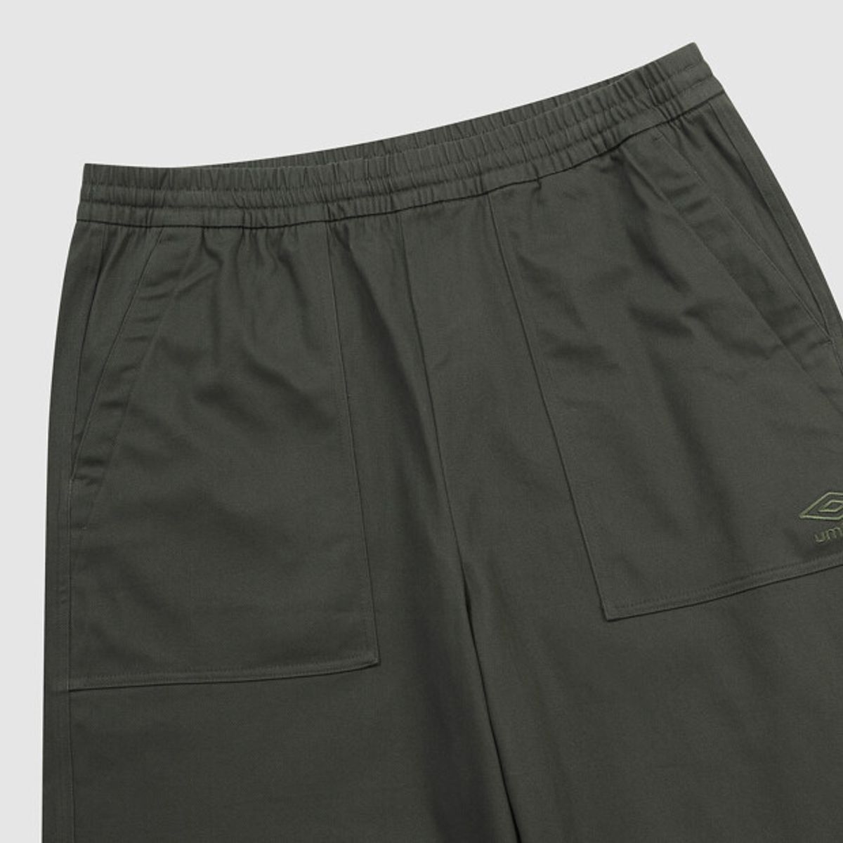 엄브로(UMBRO) 코튼 트윌 퍼티그 팬츠 카키(UQ321CPT96)