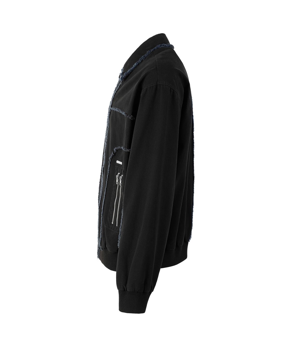 더바이닐하우스(THEVINYLHOUSE) BOMBER WORK JACKET BLACK