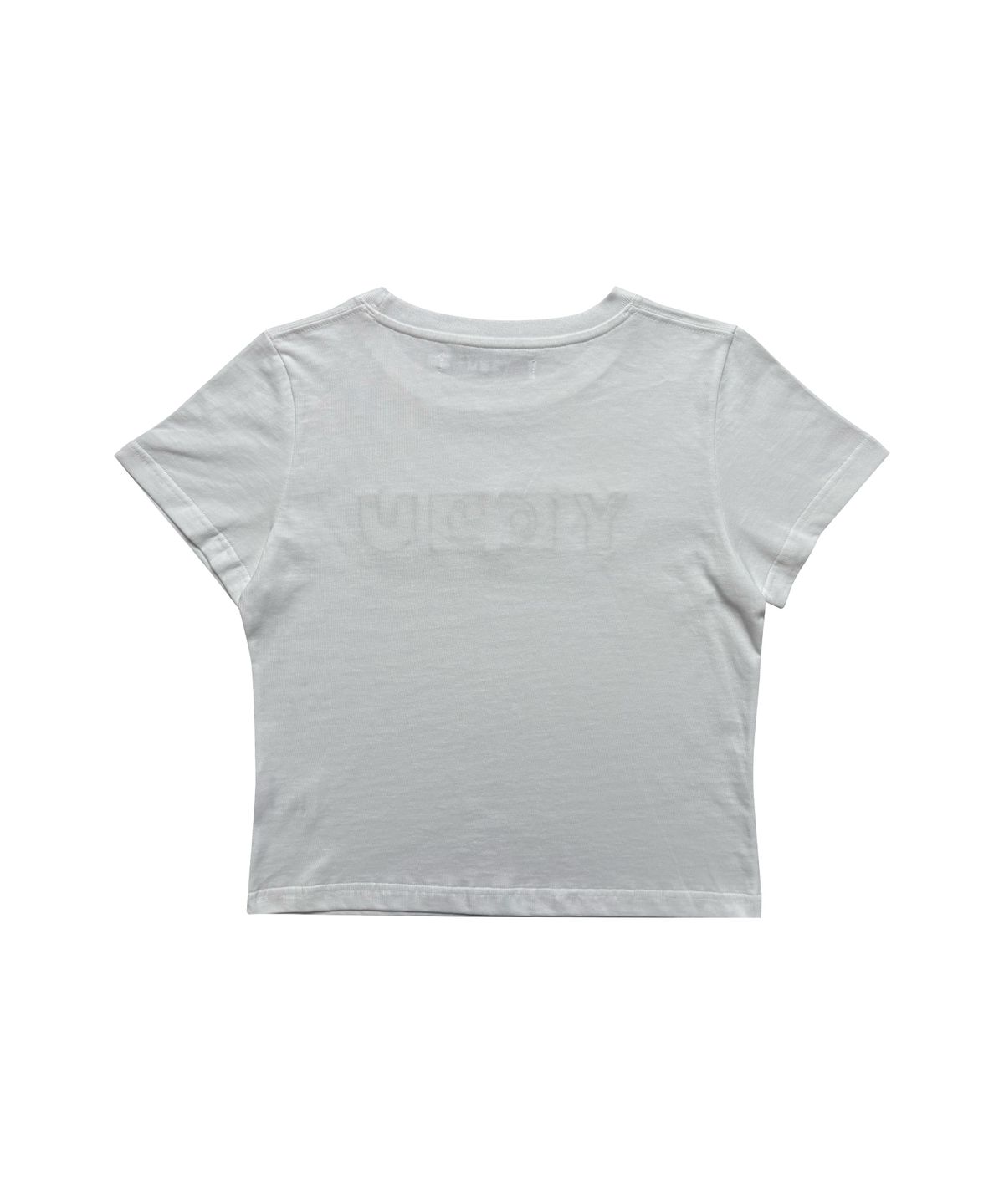 이유(YEEU) W LEOPARD APPLIQUE T-SHIRT [WHITE]