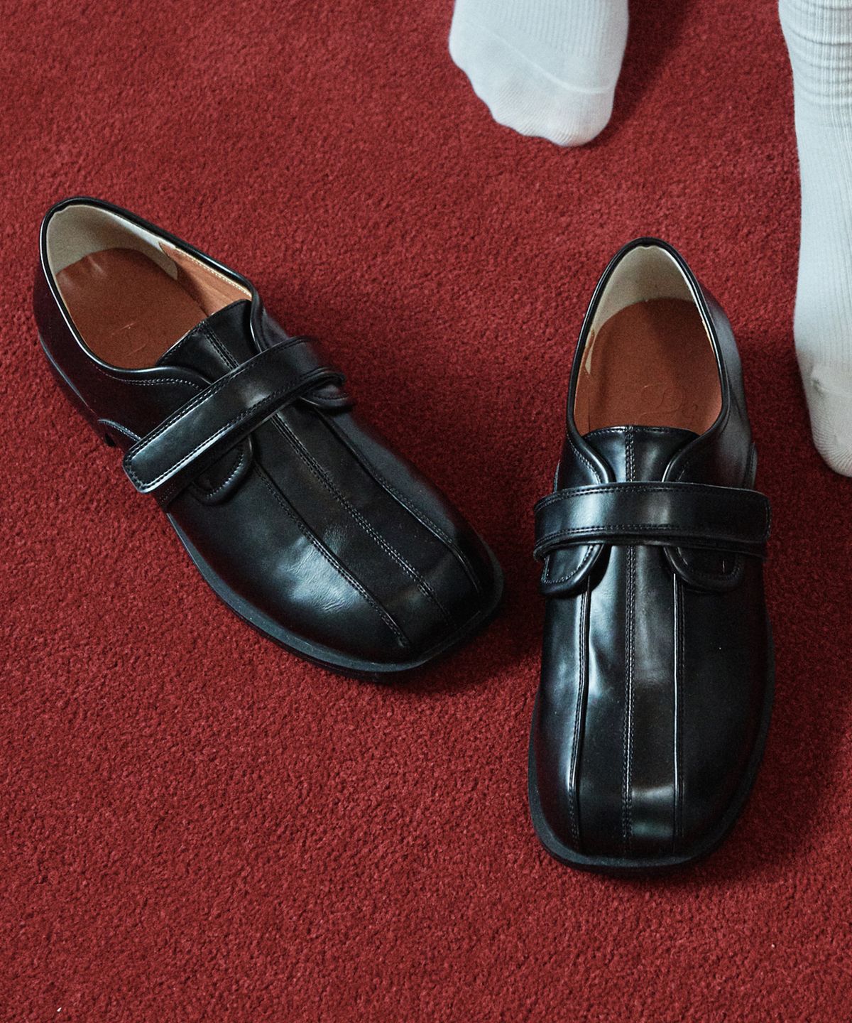 에이티티(ATT) Square Strap Loafers (att1009)