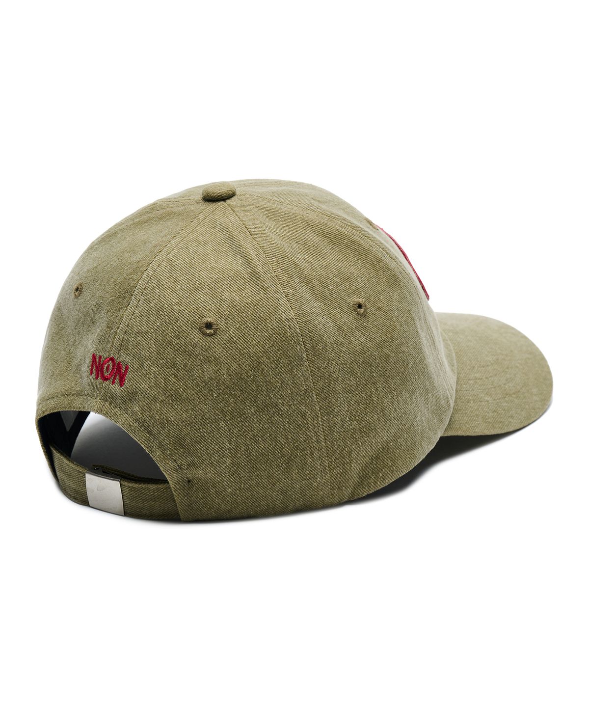 논타입(NONTYPE) WAPPEN WASHED BALL CAP (VTG OLIVE)