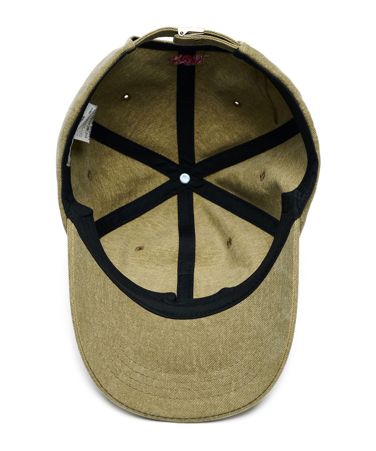논타입(NONTYPE) WAPPEN WASHED BALL CAP (VTG OLIVE)
