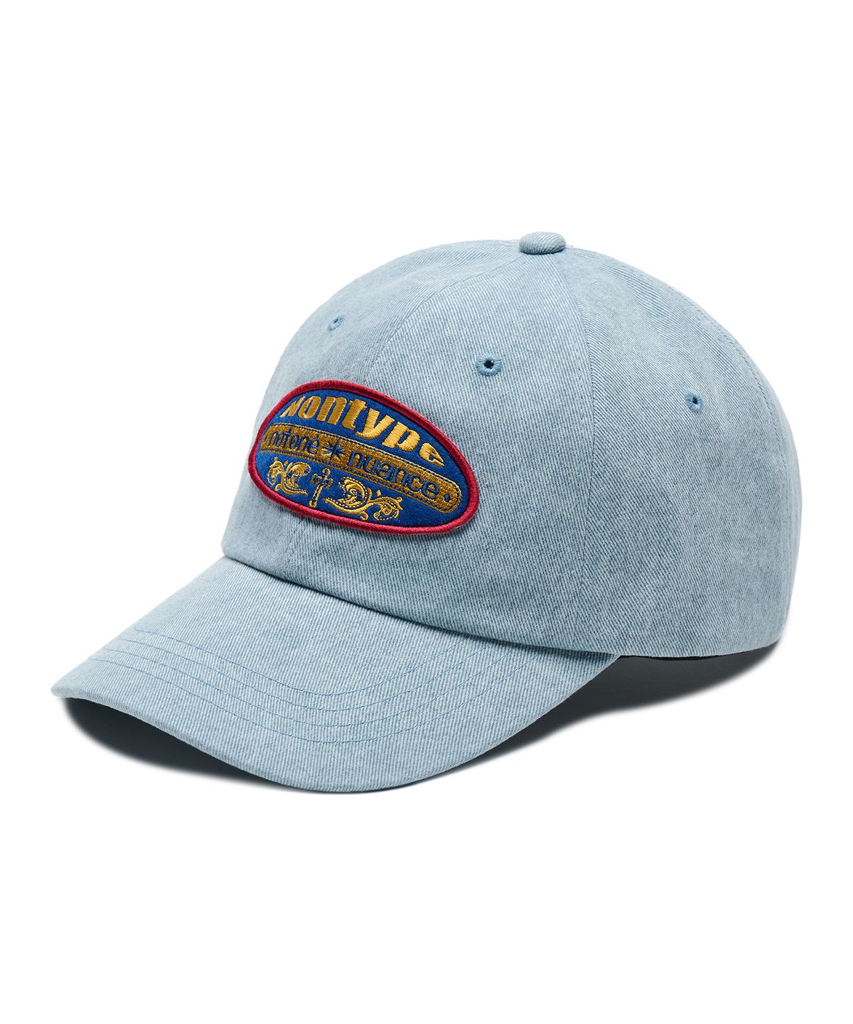 논타입(NONTYPE) WAPPEN WASHED BALL CAP (TEAL MINT)