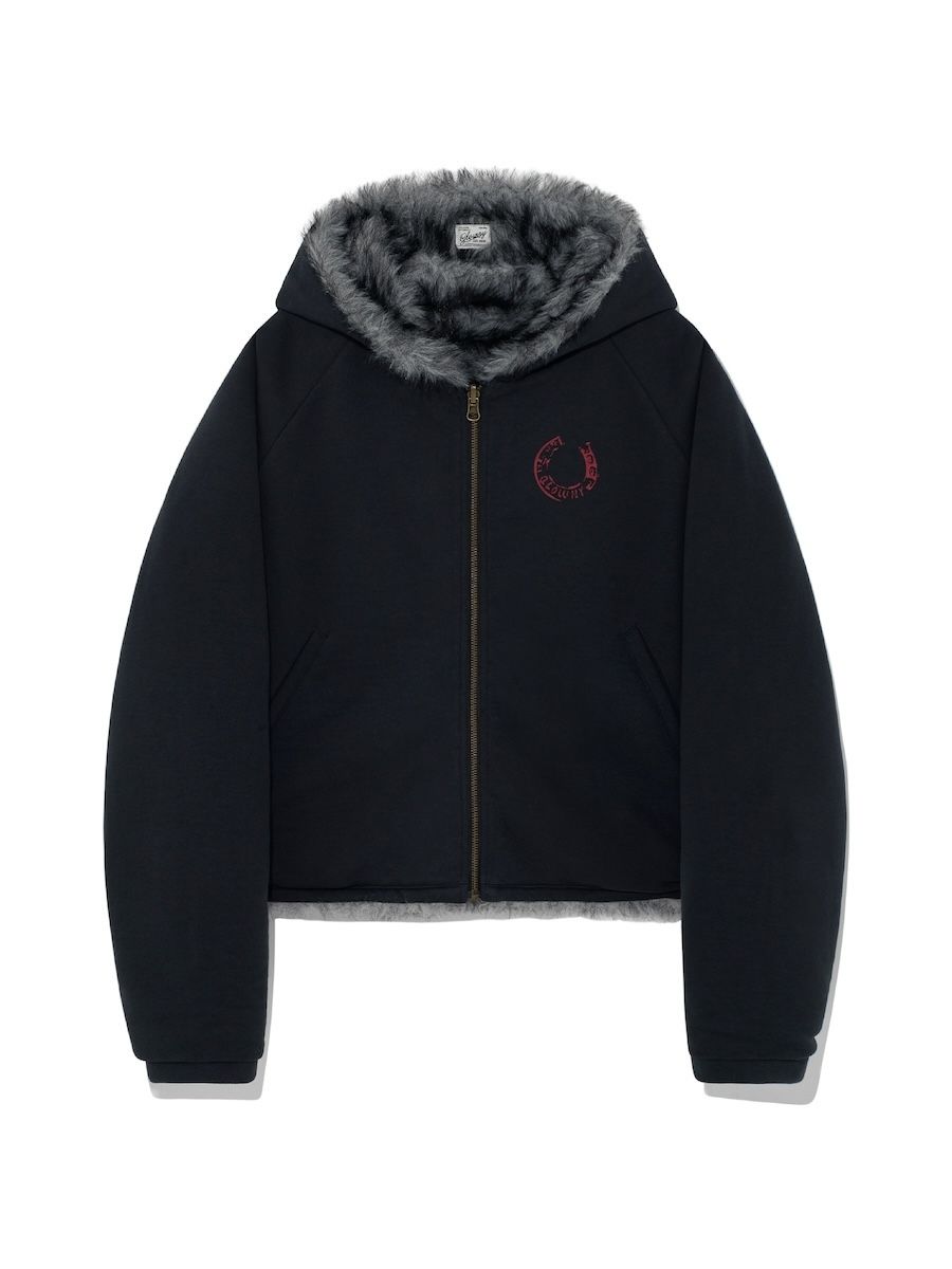 【GLOWNY】 MOOR REVERSIBLE FUR JACKET MUSINSA | GLOWNY MOOR REVERSIBLE FUR JACKET (CHARCOAL)