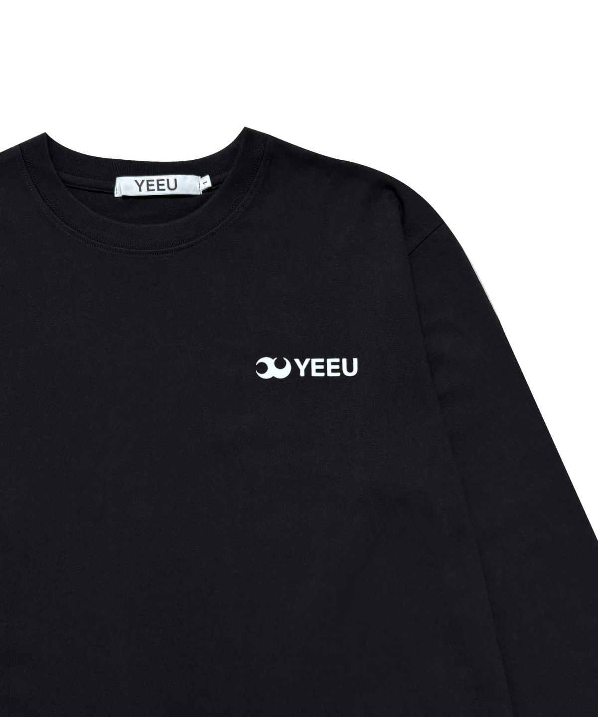이유(YEEU) TEAM LOGO LONGSLEEVE [BLACK]