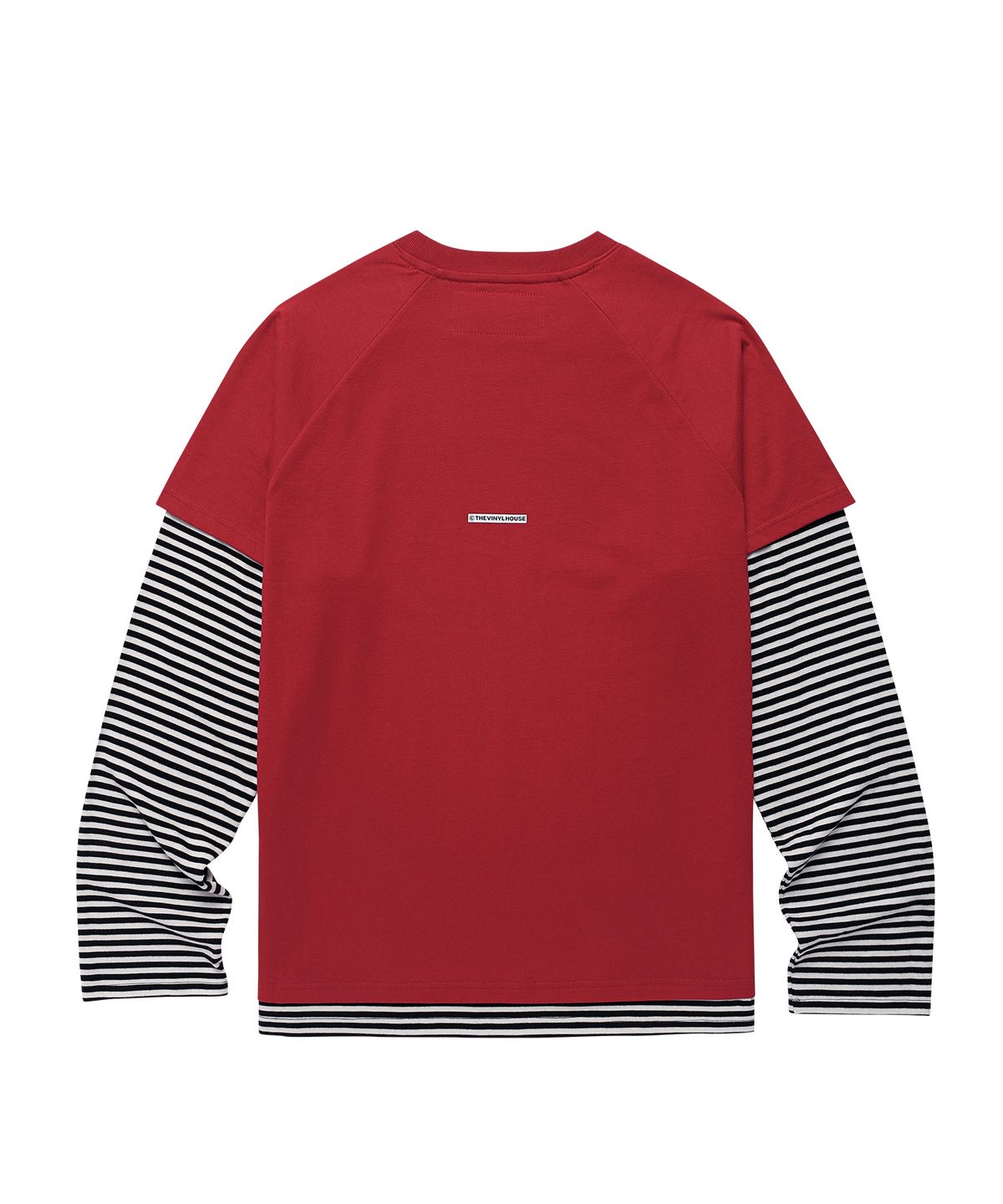 더바이닐하우스(THEVINYLHOUSE) 96 LAYERED LS TEE RED