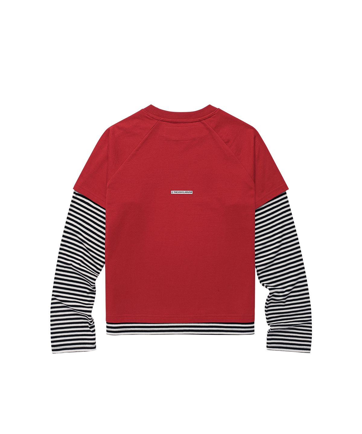더바이닐하우스(THEVINYLHOUSE) 96 LAYERED LS TEE RED
